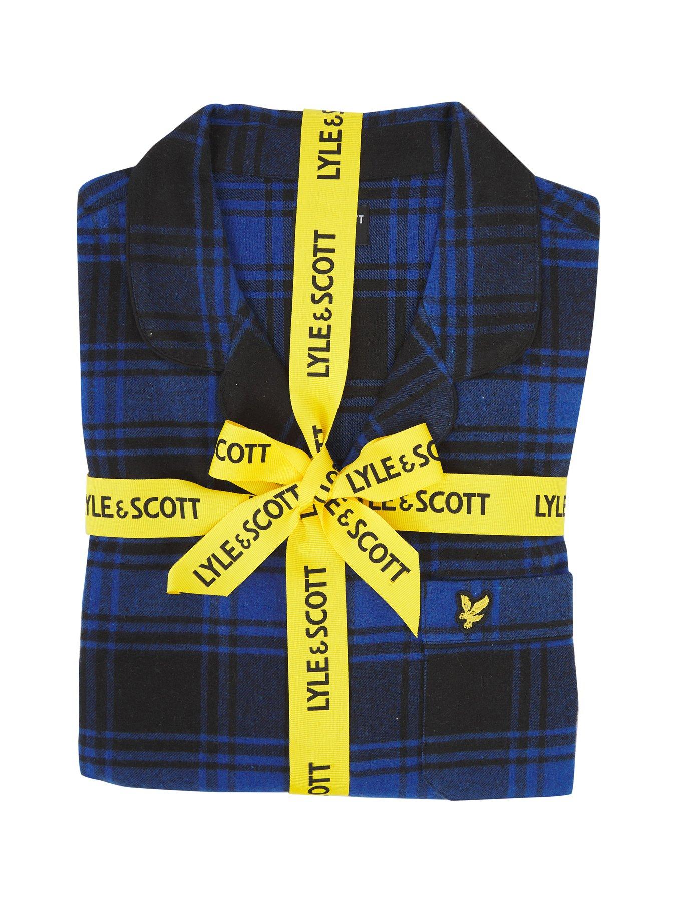 Image 6 of 6 of Lyle & Scott Lyle &amp; Scott Julian Check Print Pyjama Set