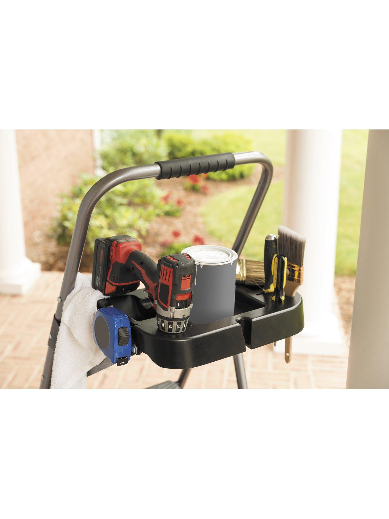 Image 2 of 4 of Werner 22497 Werner Sure Grip Comfort Step Stool with Tool Tray 3 Step