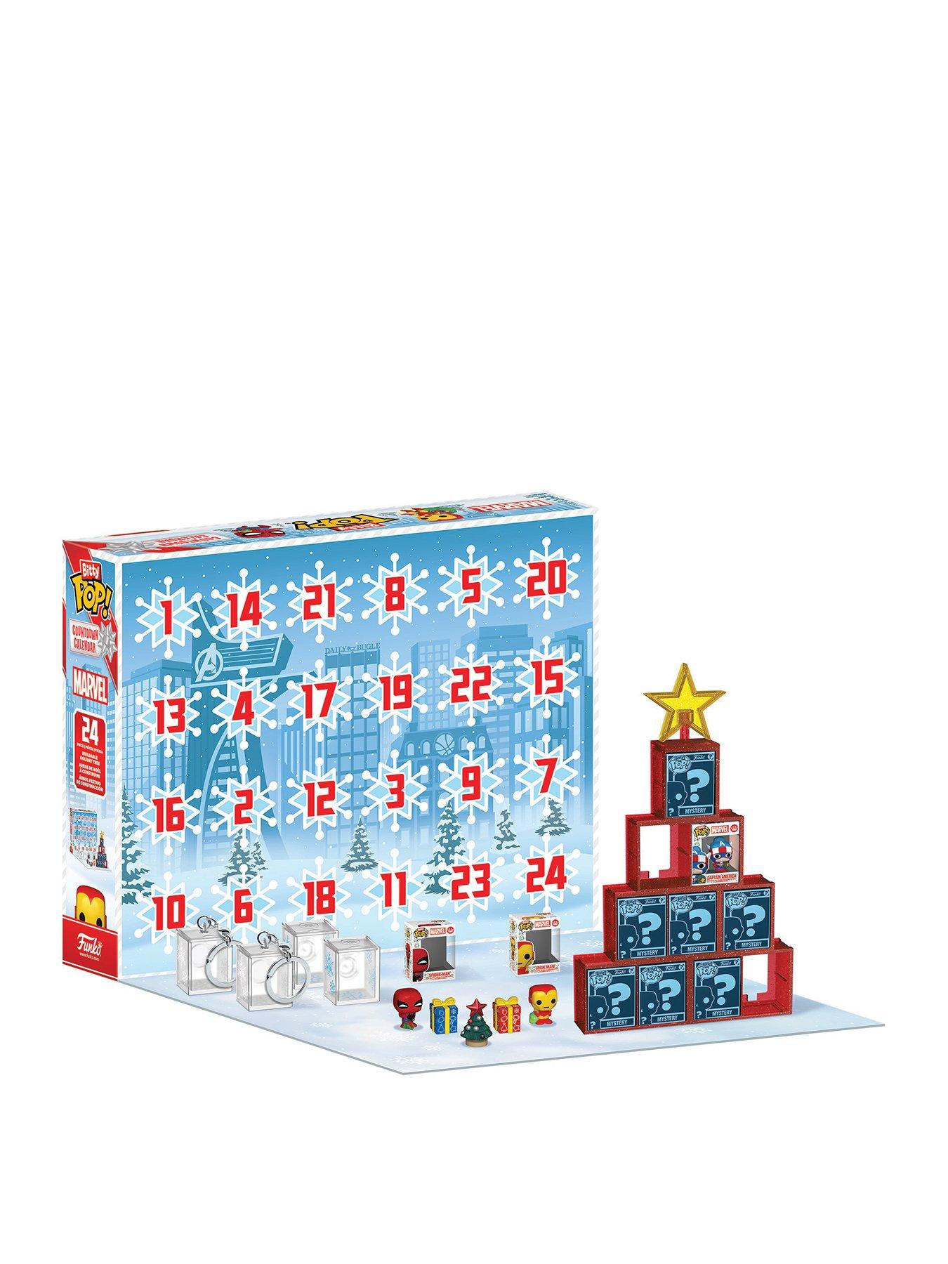 Image 1 of 3 of Pop! Bitty Pop CC: Marvel Comics Advent Calendar