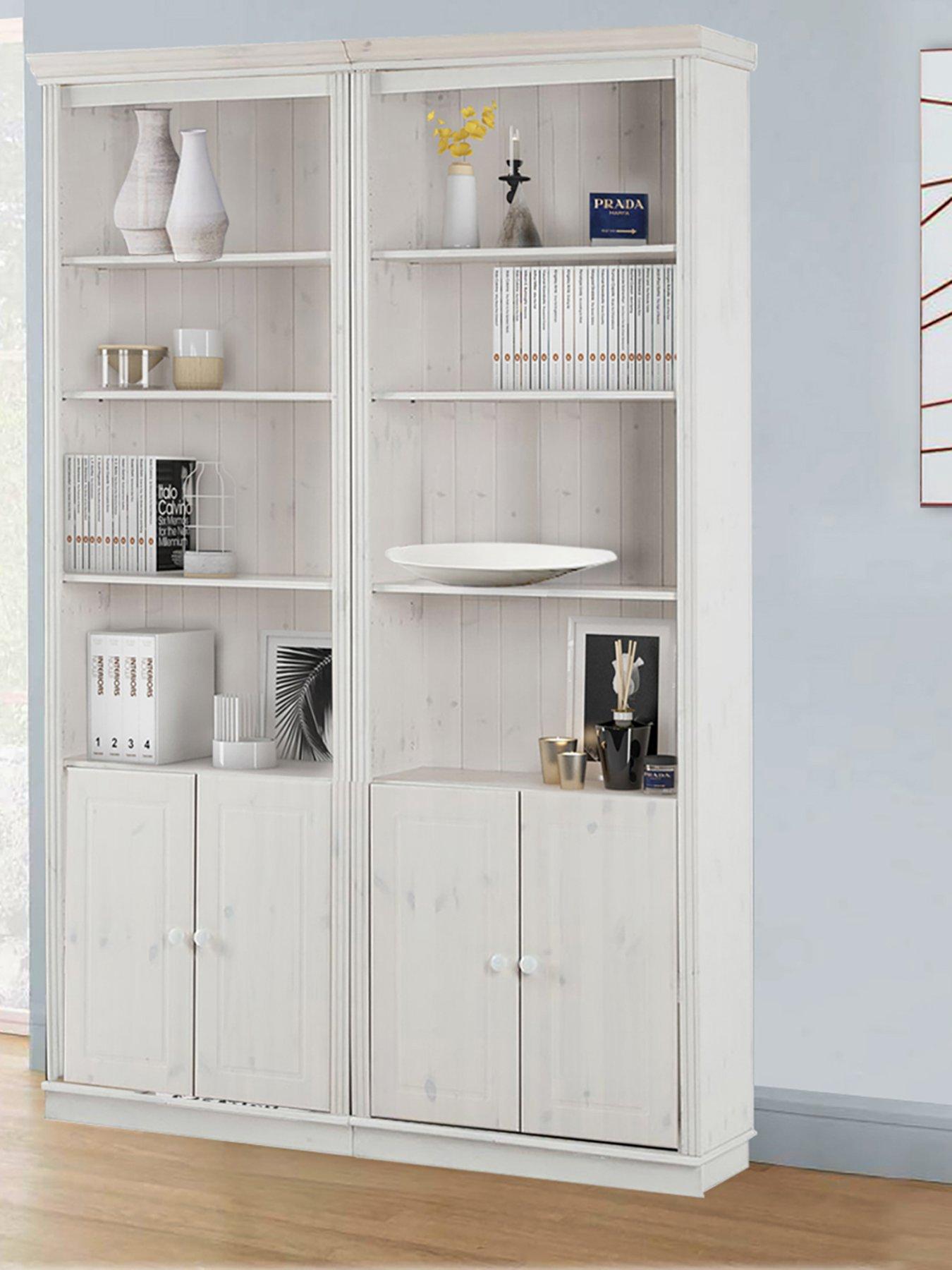 Image 3 of 6 of Dorel Home Anita Double Display Wall Unit
