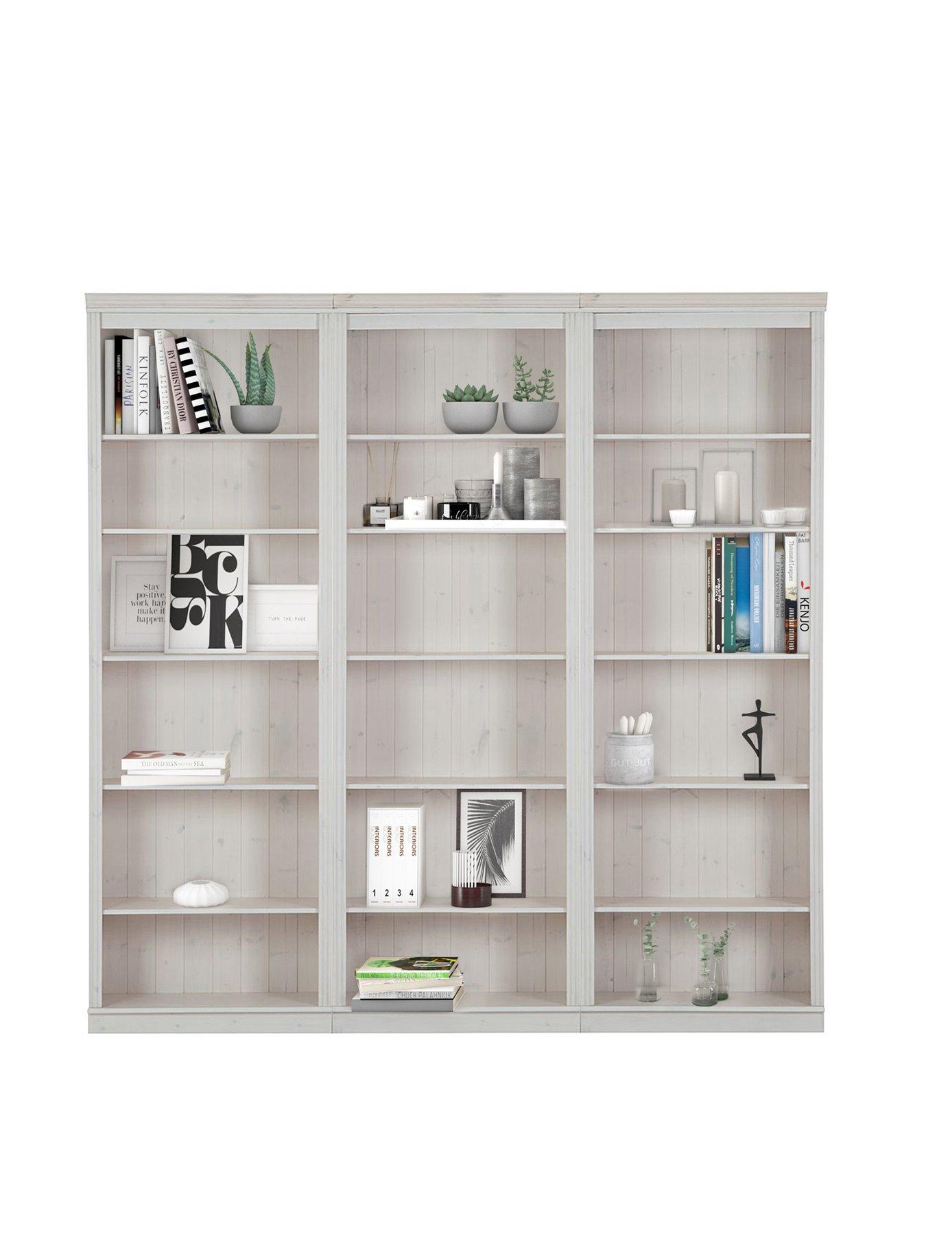 Image 5 of 7 of Dorel Home Anita Triple Open Display Wall Unit