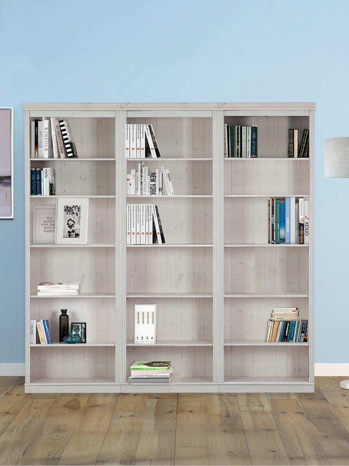 Image 6 of 7 of Dorel Home Anita Triple Open Display Wall Unit