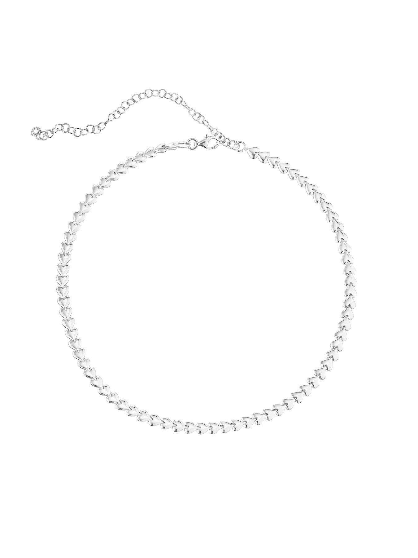 Image 3 of 4 of Beaverbrooks Silver Heart Necklace