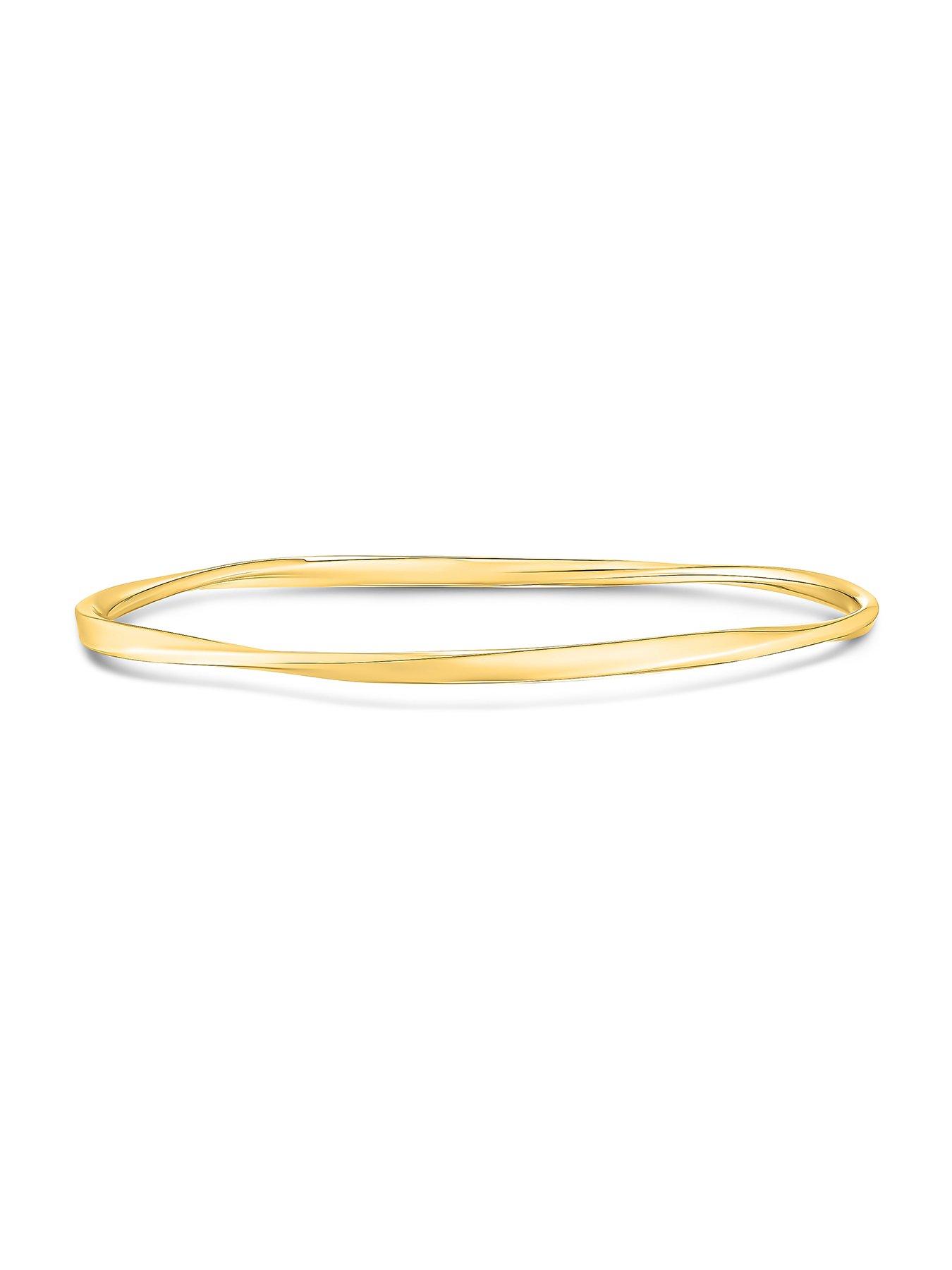  image of beaverbrooks-gold-plated-bangle