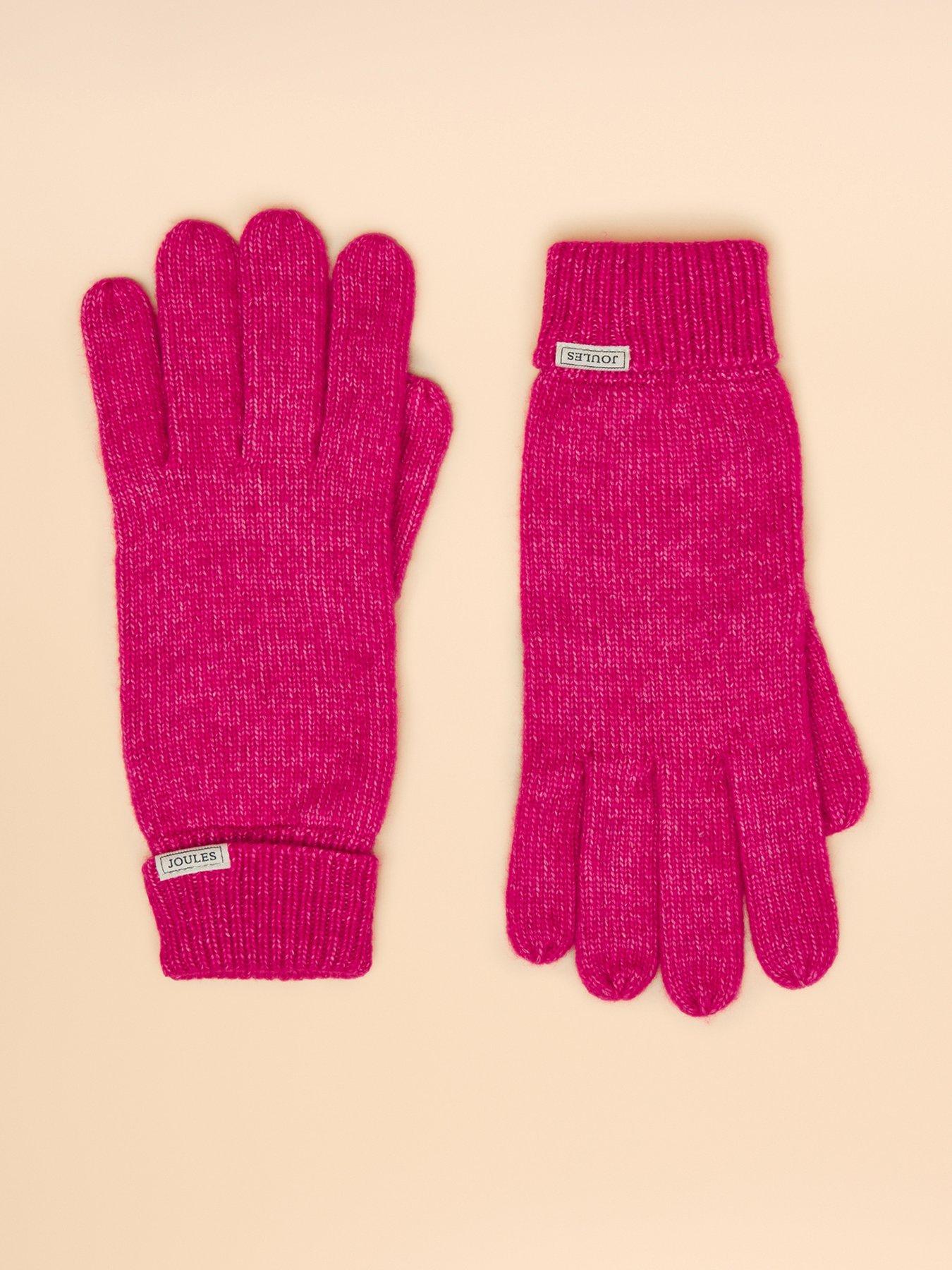 Joules Gloves - Pink