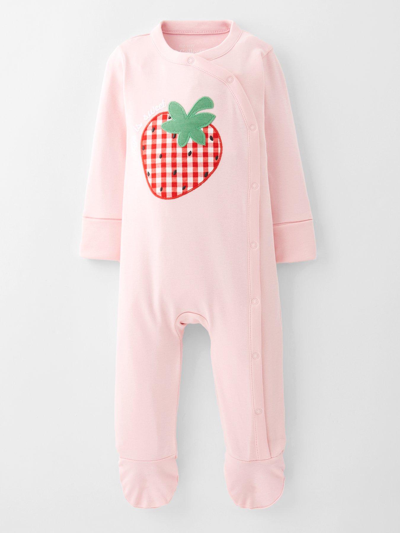 Image 1 of 4 of The Very Collection Life Is Sweet Sleepsuit - Pink