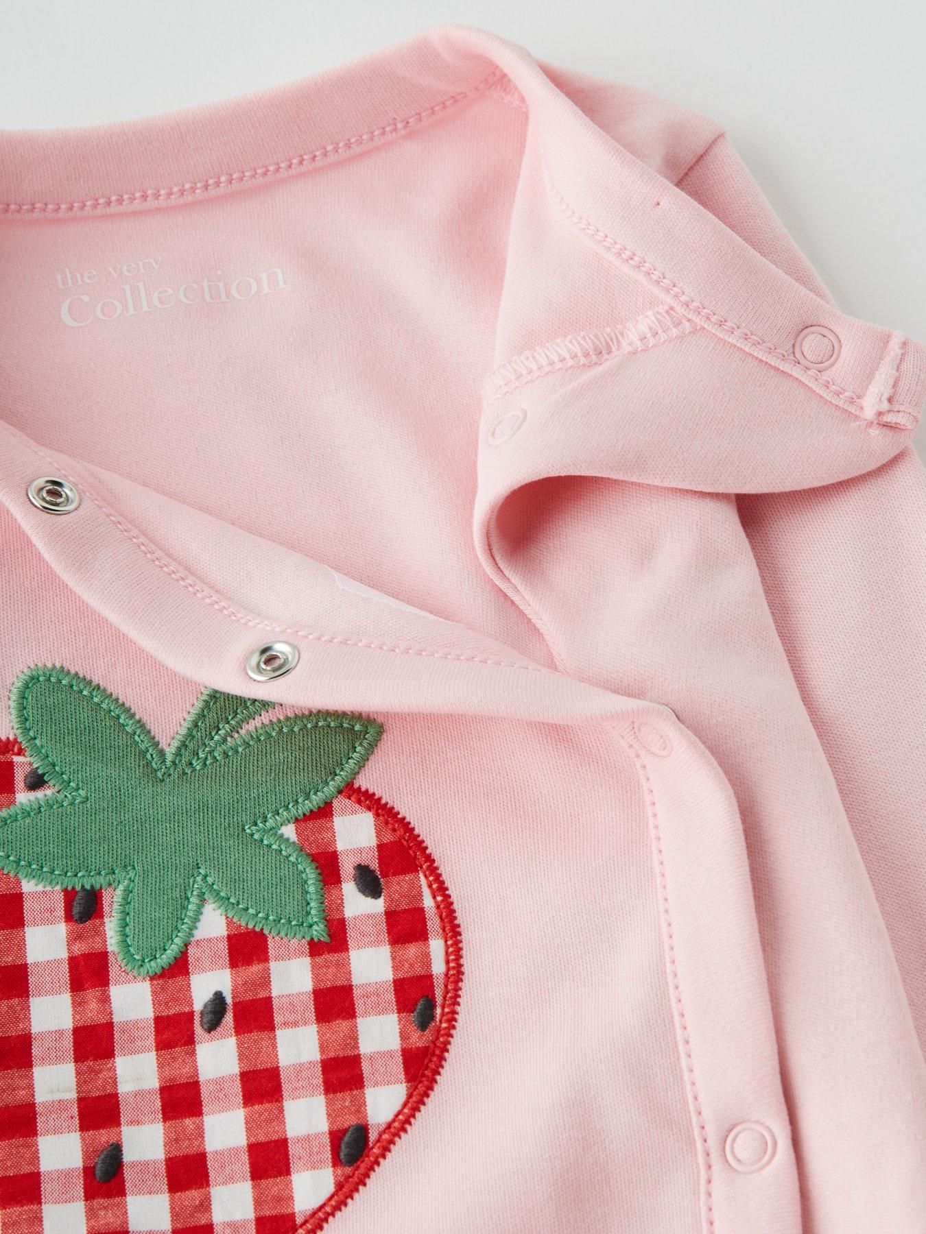 Image 4 of 4 of The Very Collection Life Is Sweet Sleepsuit - Pink