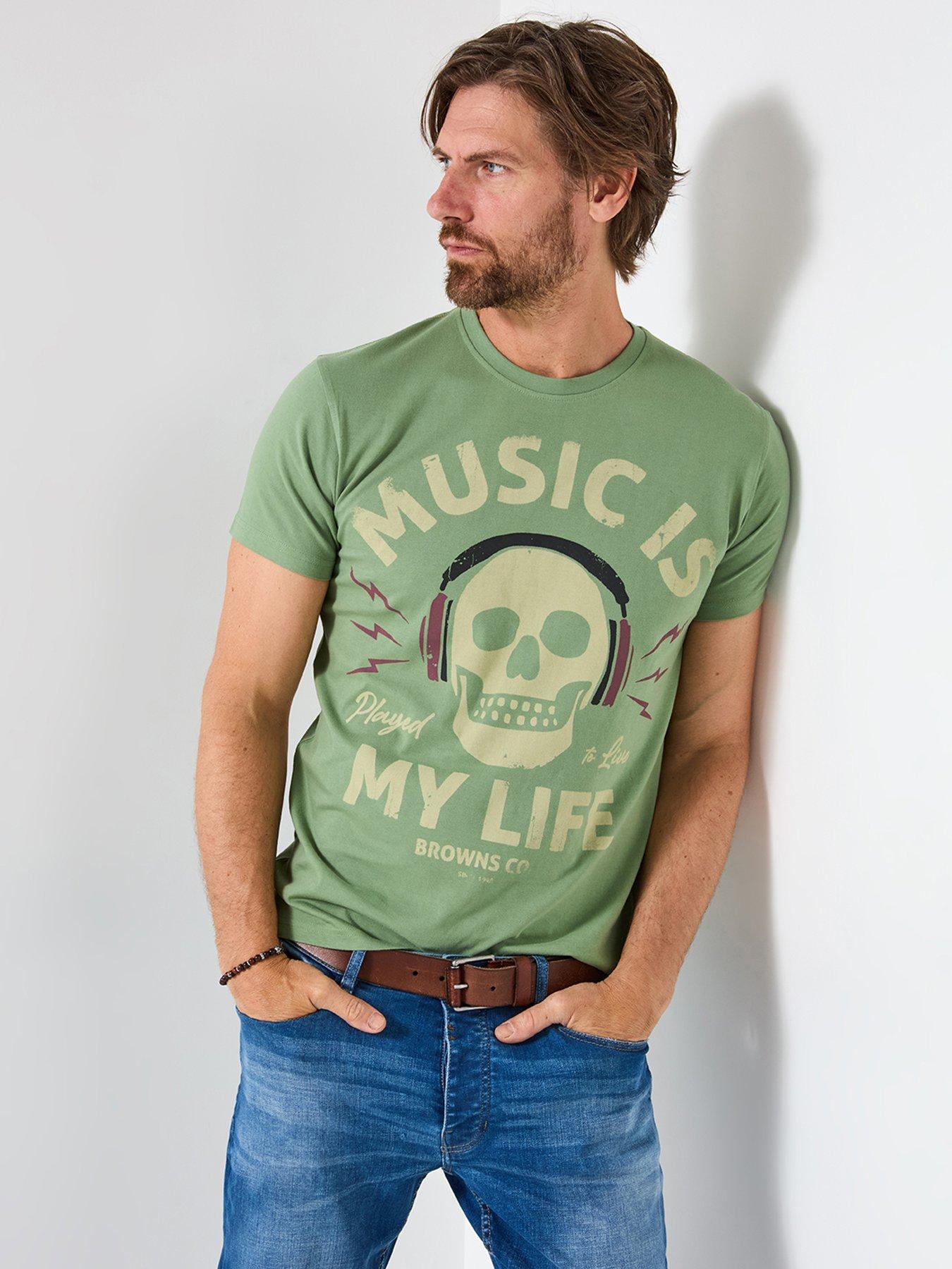 undefined Joe Browns Skull Music T Shirt