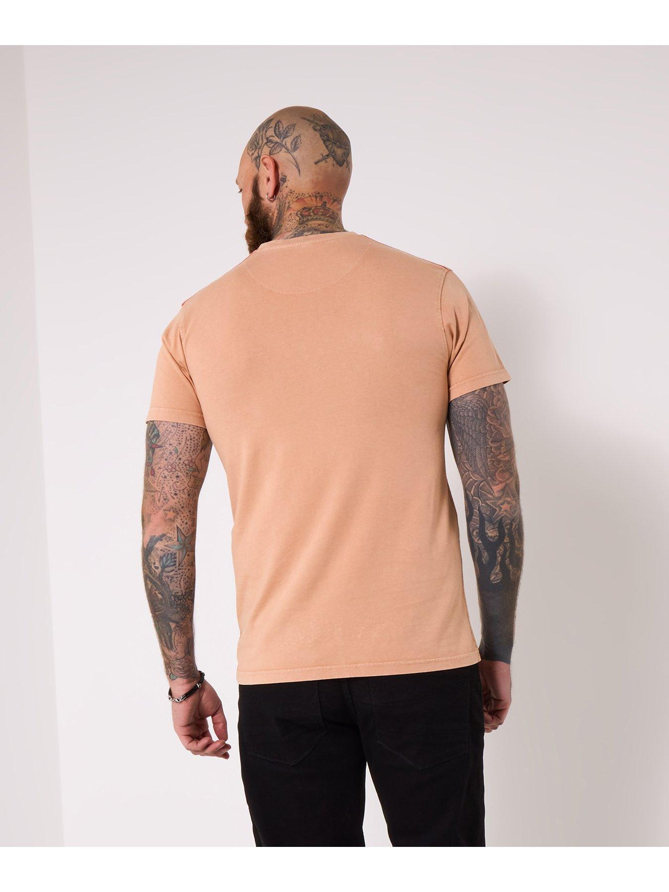 Image 3 of 5 of Joe Browns Bold Biker GraphicT-Shirt - Beige