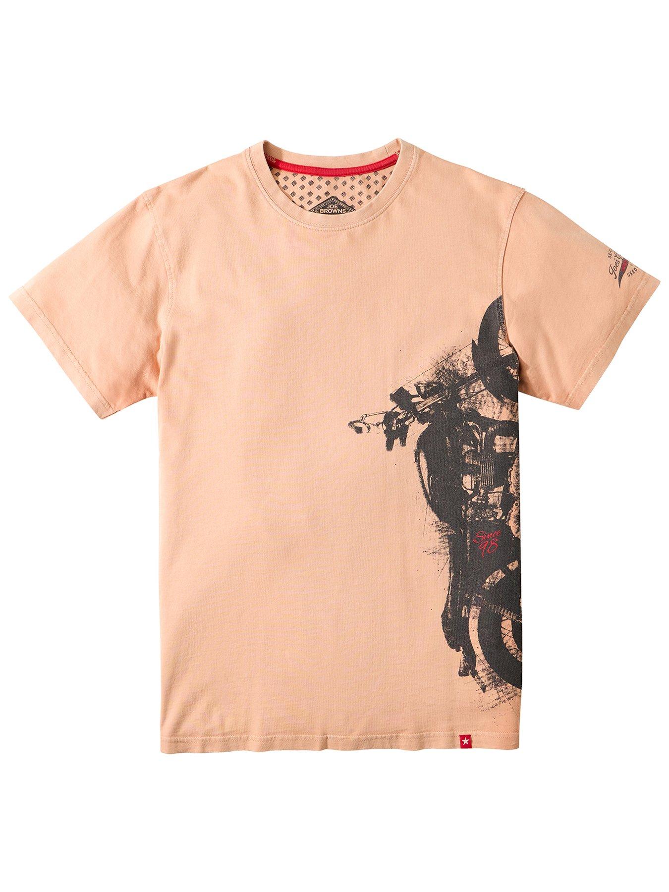 Image 5 of 5 of Joe Browns Bold Biker GraphicT-Shirt - Beige