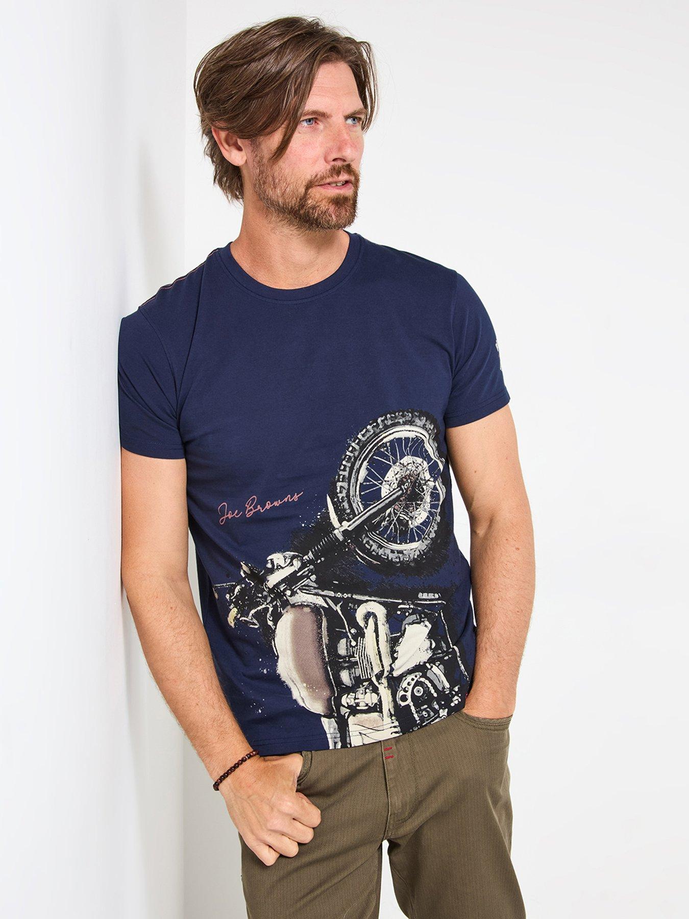 undefined Bike Adventure-Inspired Graphic T-Shirt - Blue
