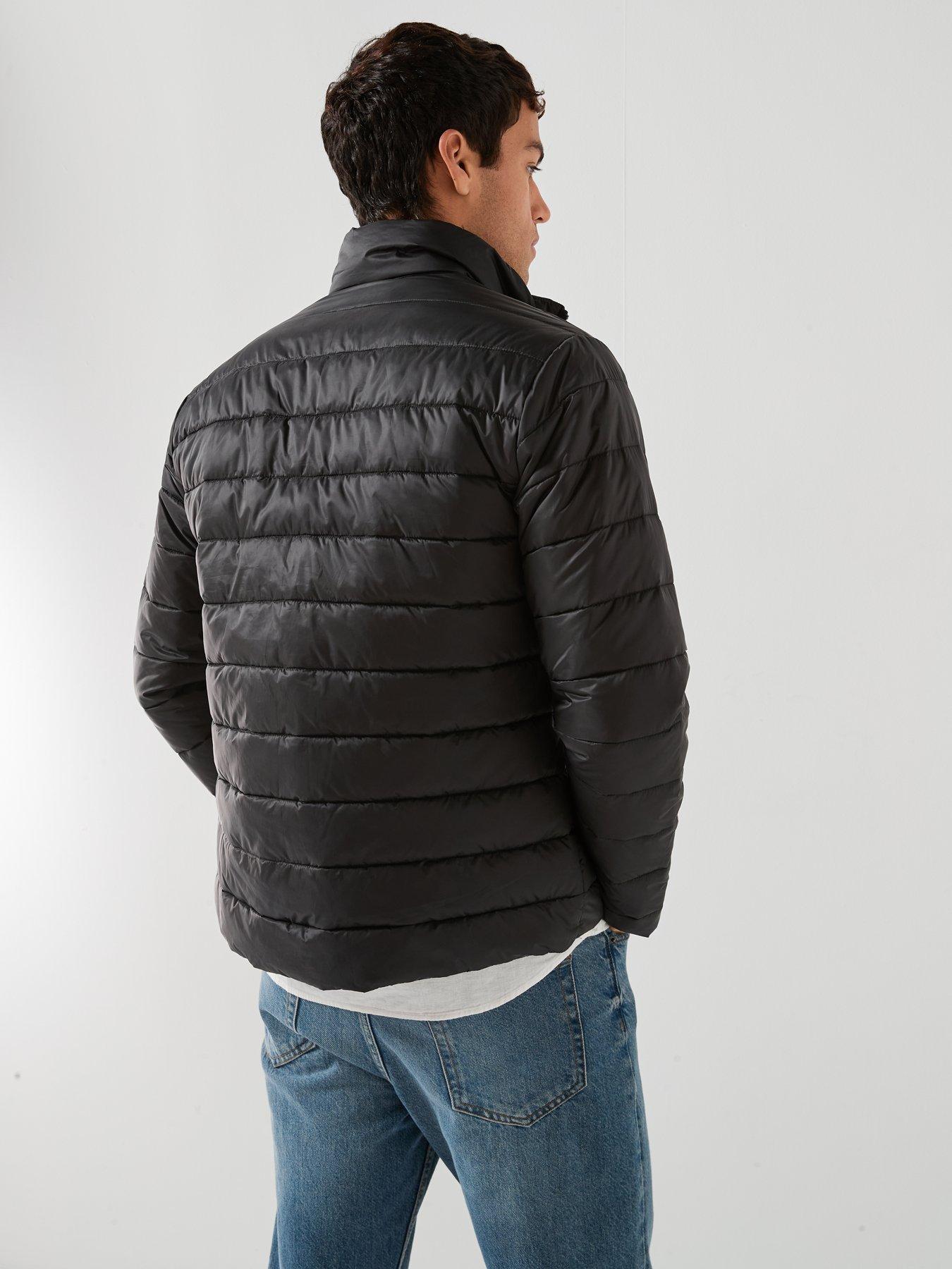 Image 2 of 6 of Jack & Jones Louis Light Padded Jacket - Black