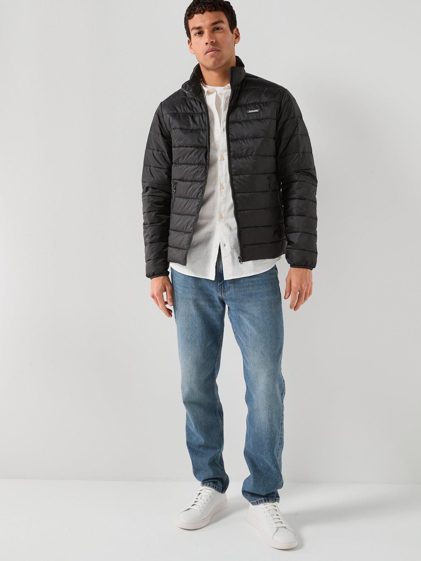 Image 3 of 6 of Jack & Jones Louis Light Padded Jacket - Black