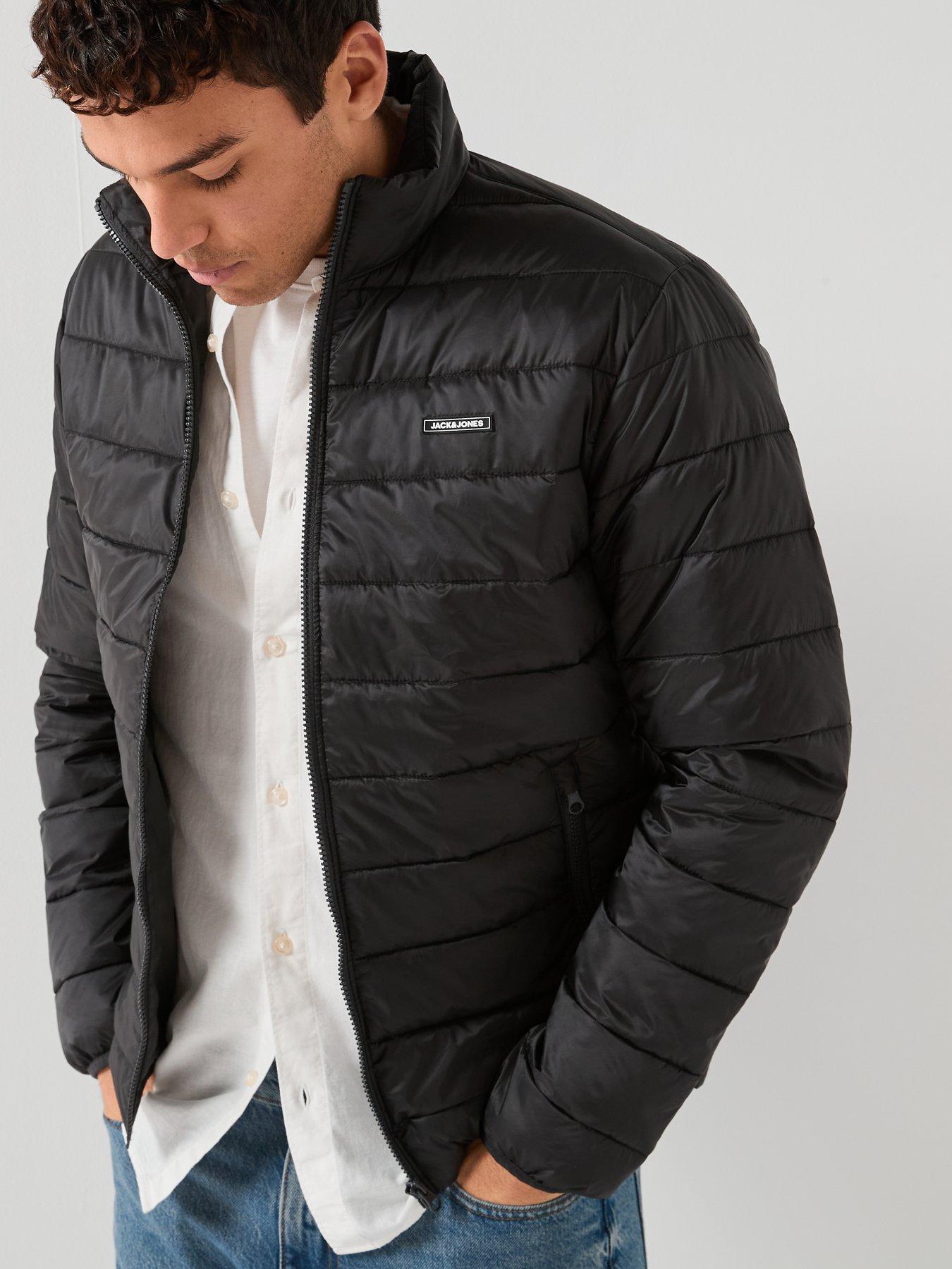 Image 4 of 6 of Jack & Jones Louis Light Padded Jacket - Black