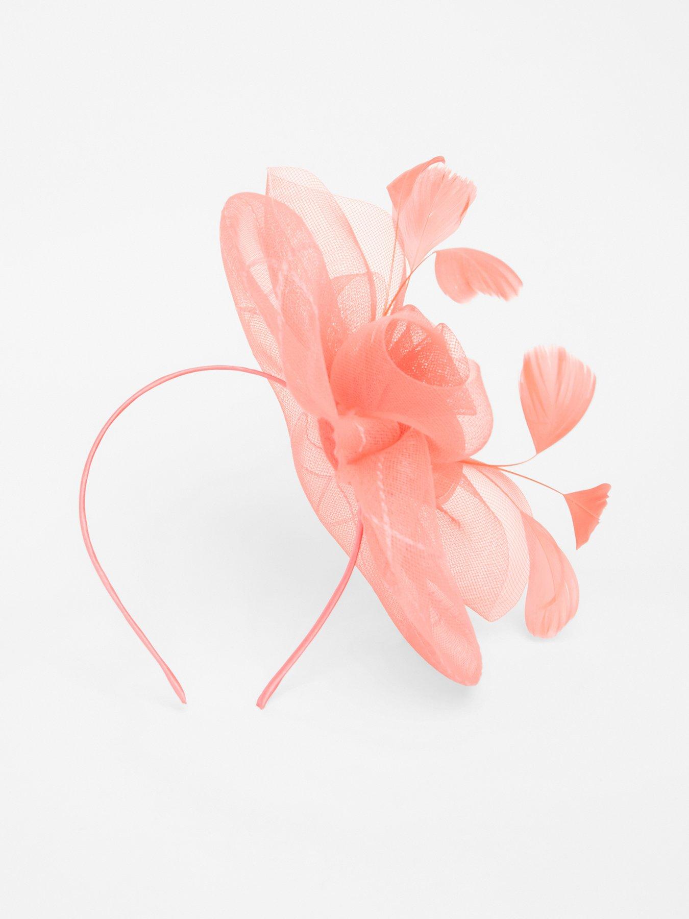 undefined Coral Spiral Headband Fascinator