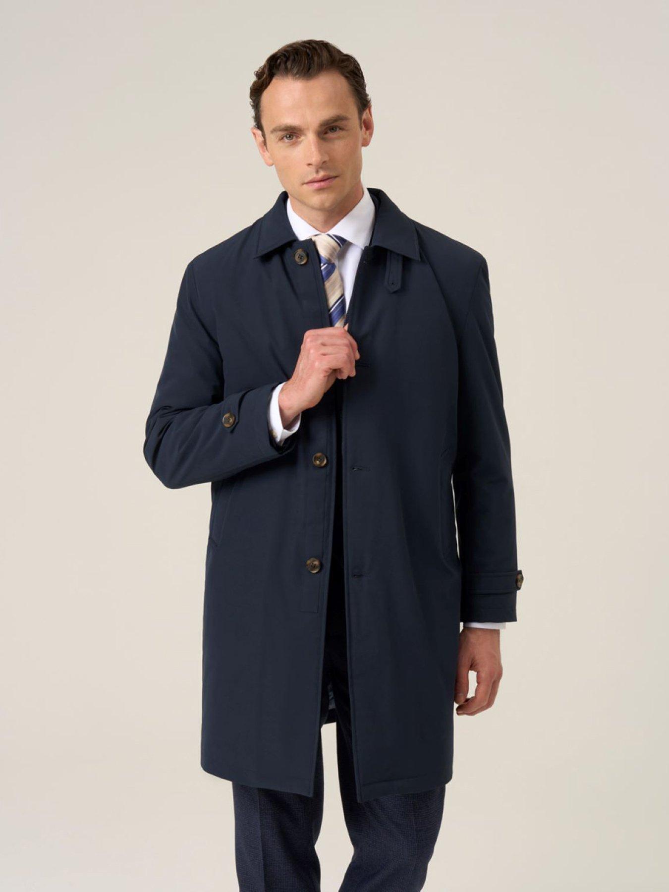 Skopes Orton Navy Showerproof Coat - Blue