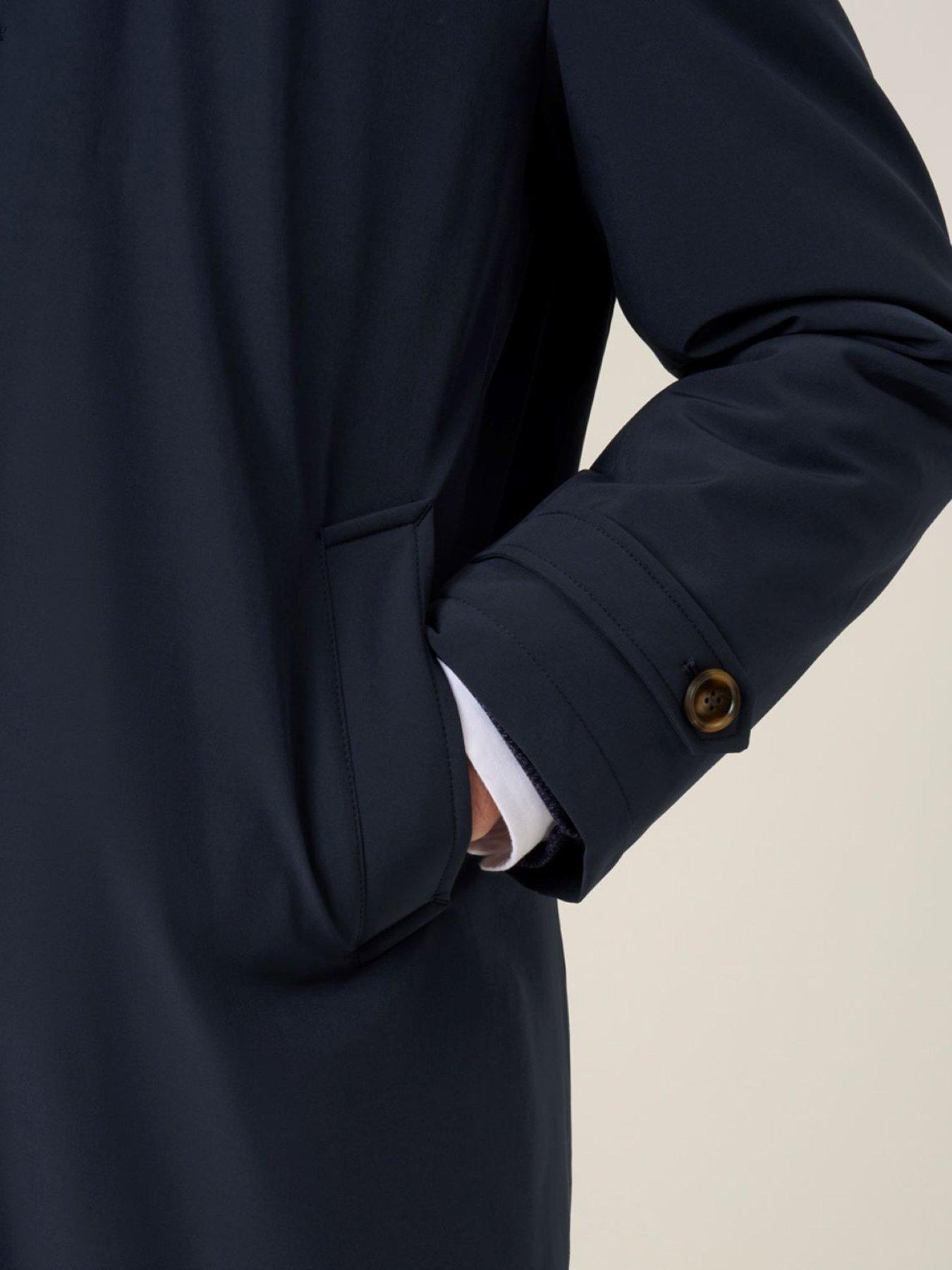 Image 4 of 6 of Skopes Orton Navy Showerproof Coat - Blue