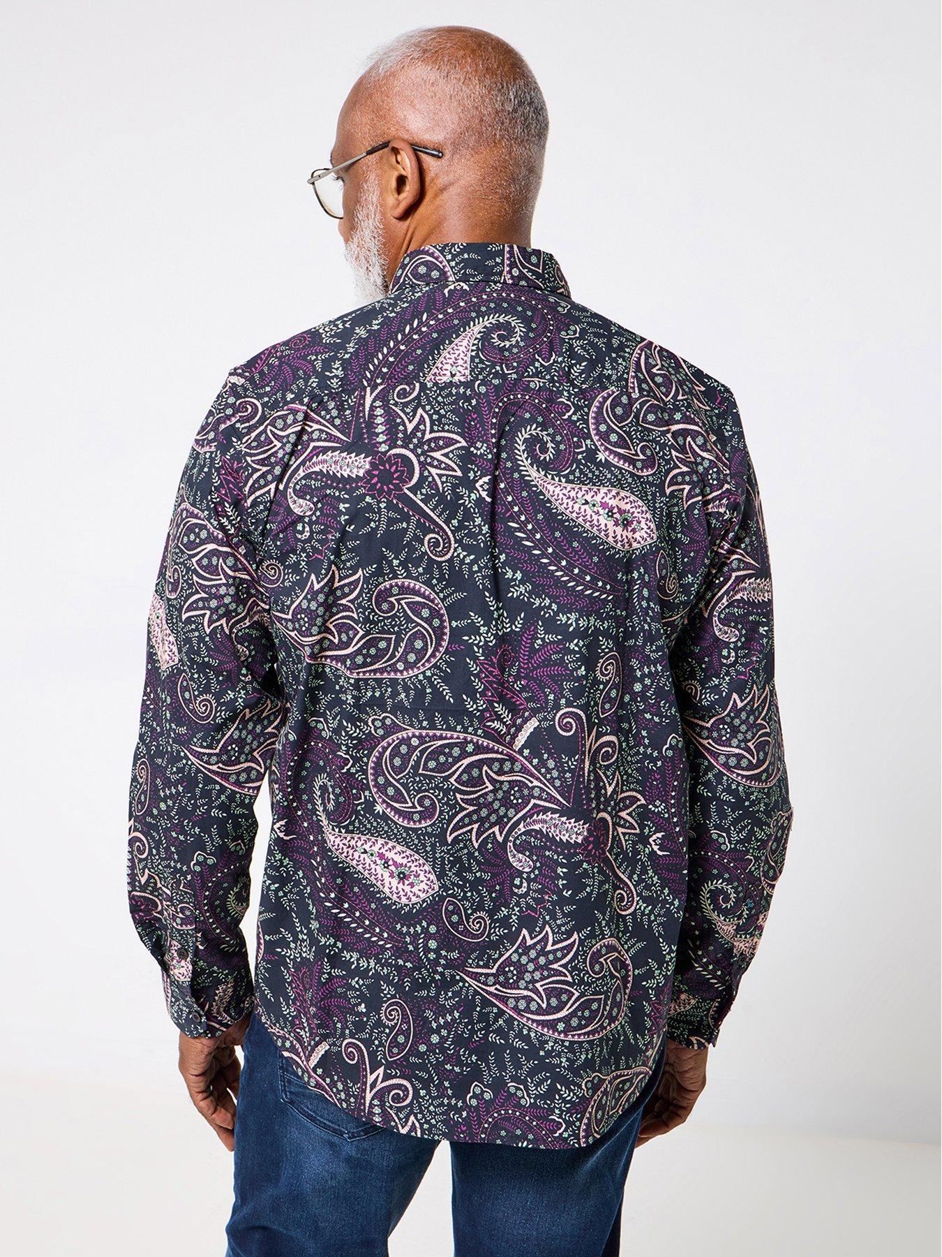 Image 2 of 6 of Joe Browns Paisley Print Long Sleeve Shirt