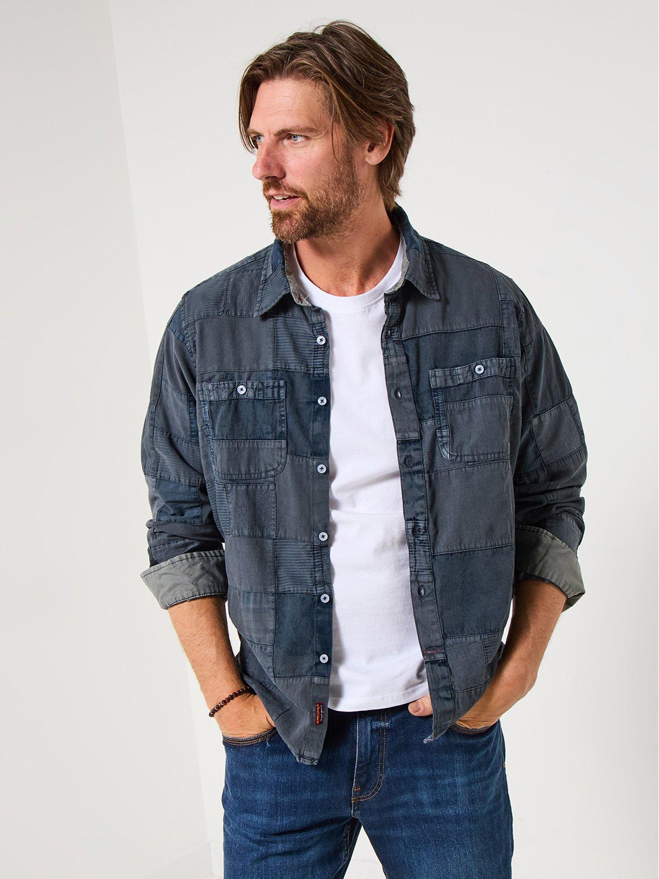 Image 3 of 4 of Joe Browns Patch Long Sleeve Shirt - Black