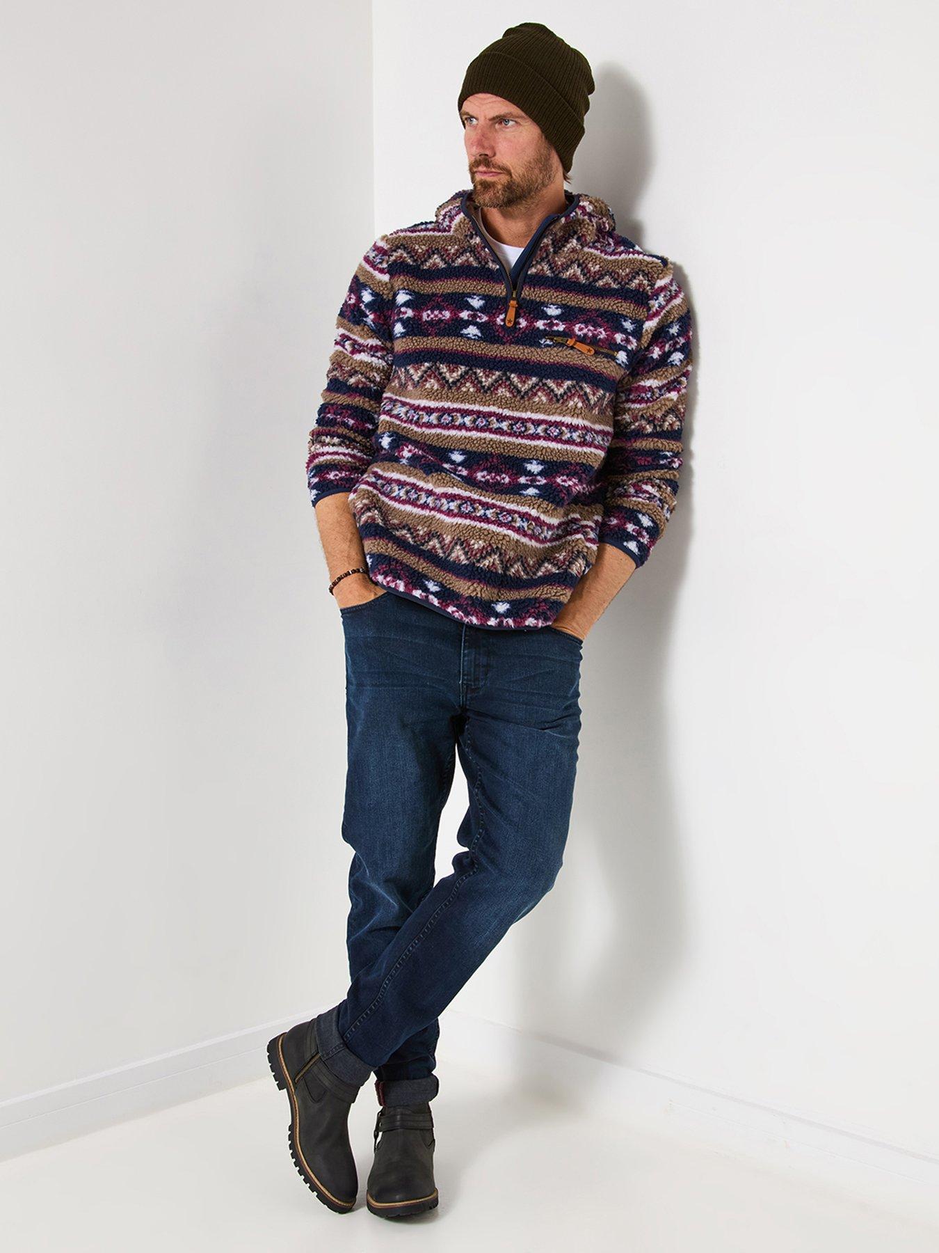  image of joe-browns-cozy-fleece-hoodie-multi