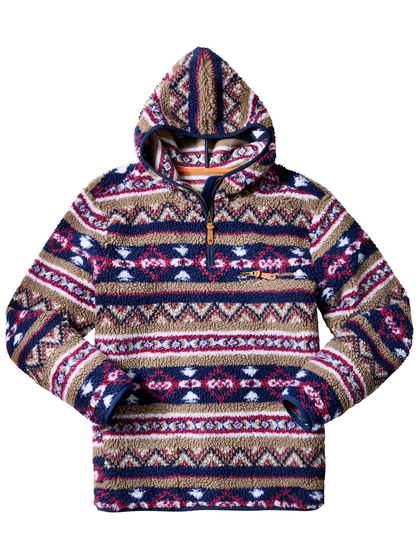  image of joe-browns-cozy-fleece-hoodie-multi