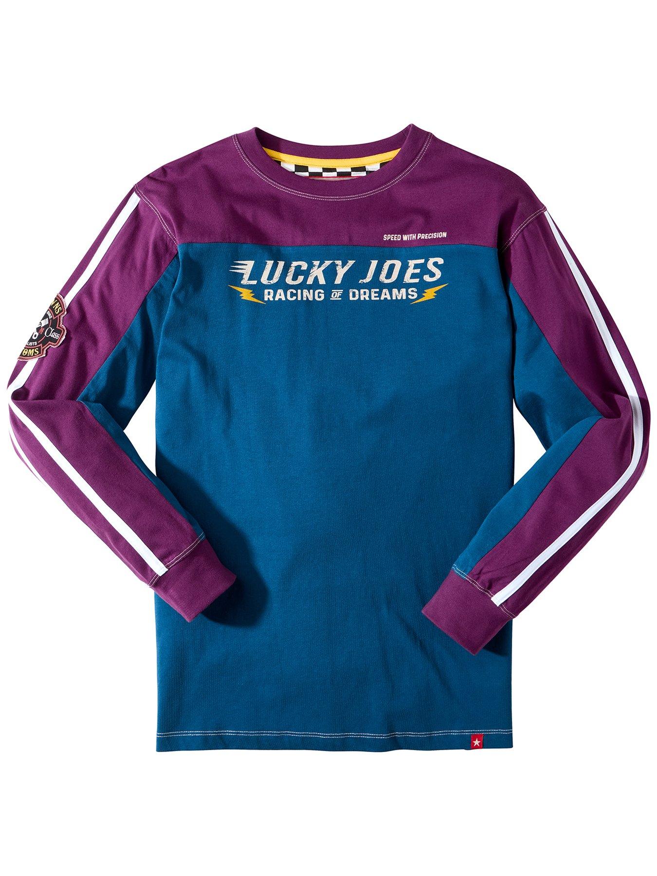 Image 6 of 6 of Joe Browns Colorblock Long Sleeve T Shirt - Purple