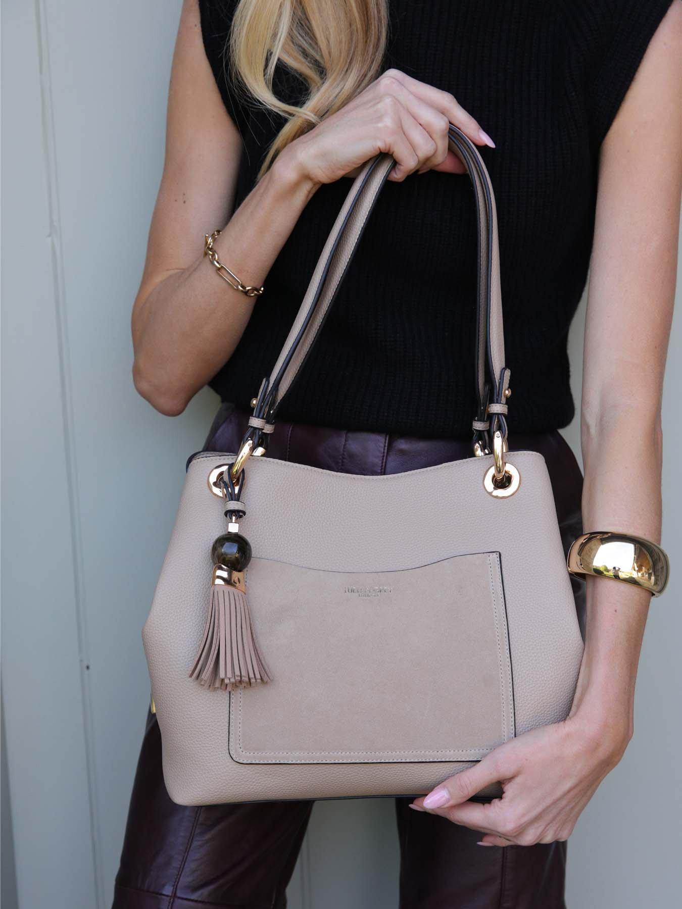 Luella Grey Sienna Hobo Tote - Mushroom