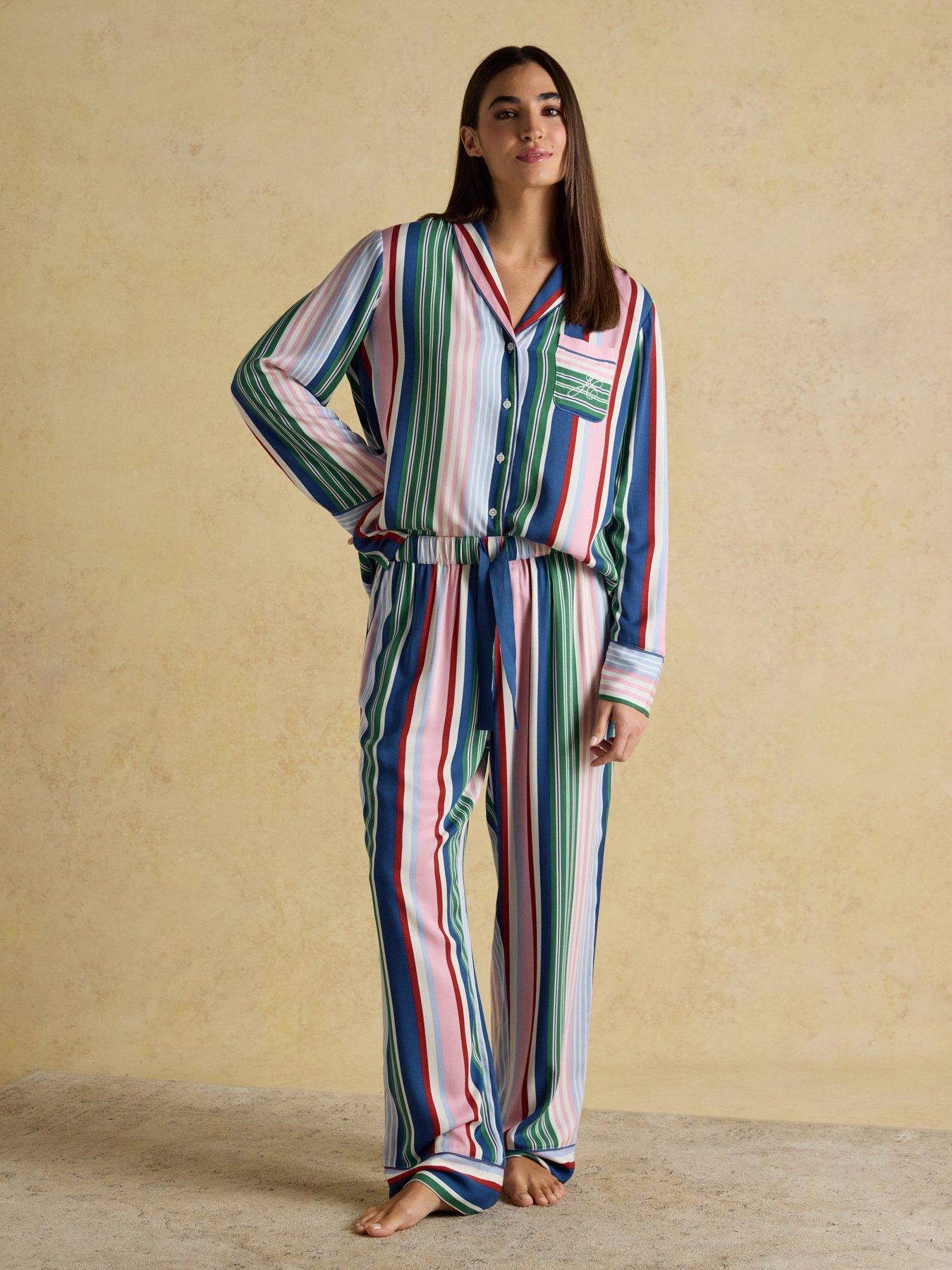 Joules Woven Pyjama Set - Multi