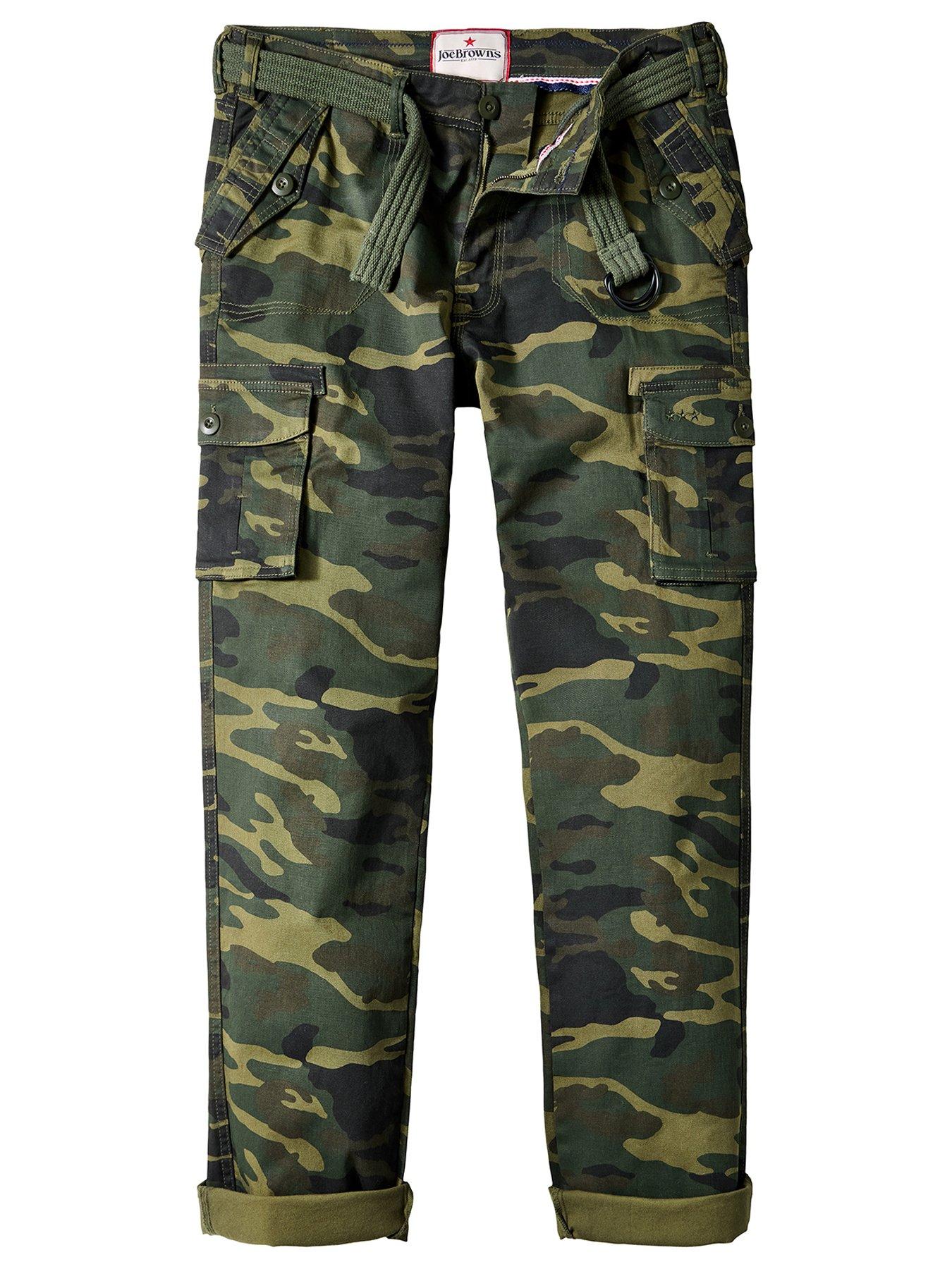 Image 6 of 6 of Joe Browns Camo Print Cargo Pants