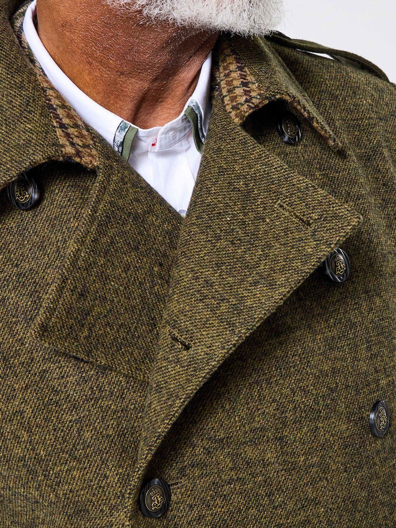 Image 5 of 6 of Joe Browns Double-Breasted Longline Trench Coat - Khaki