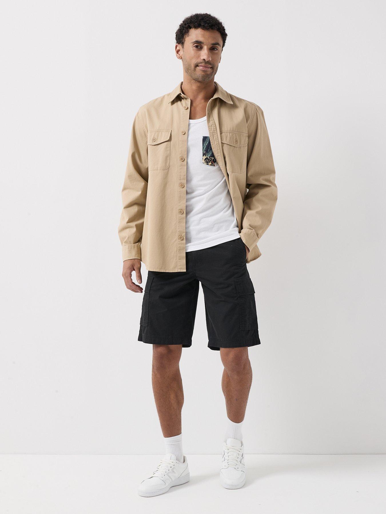 Image 3 of 6 of Jack & Jones Honolulu Pocket Aop Vest - White