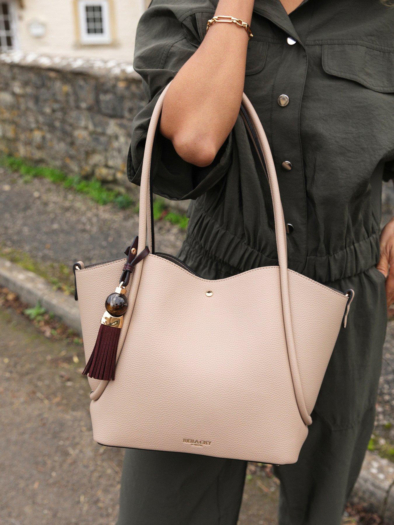 Luella Grey Floella Mushroom Tote - Beige