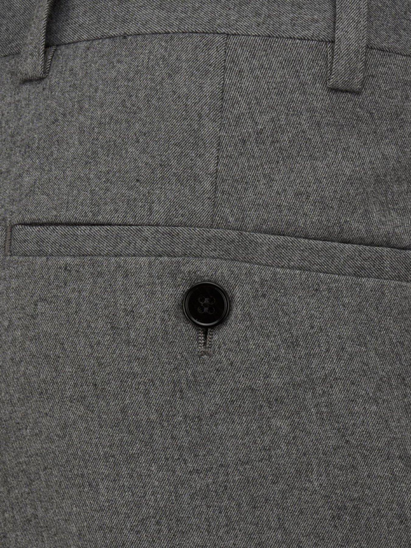  image of skopes-tailored-fit-liston-suit-trousers-grey