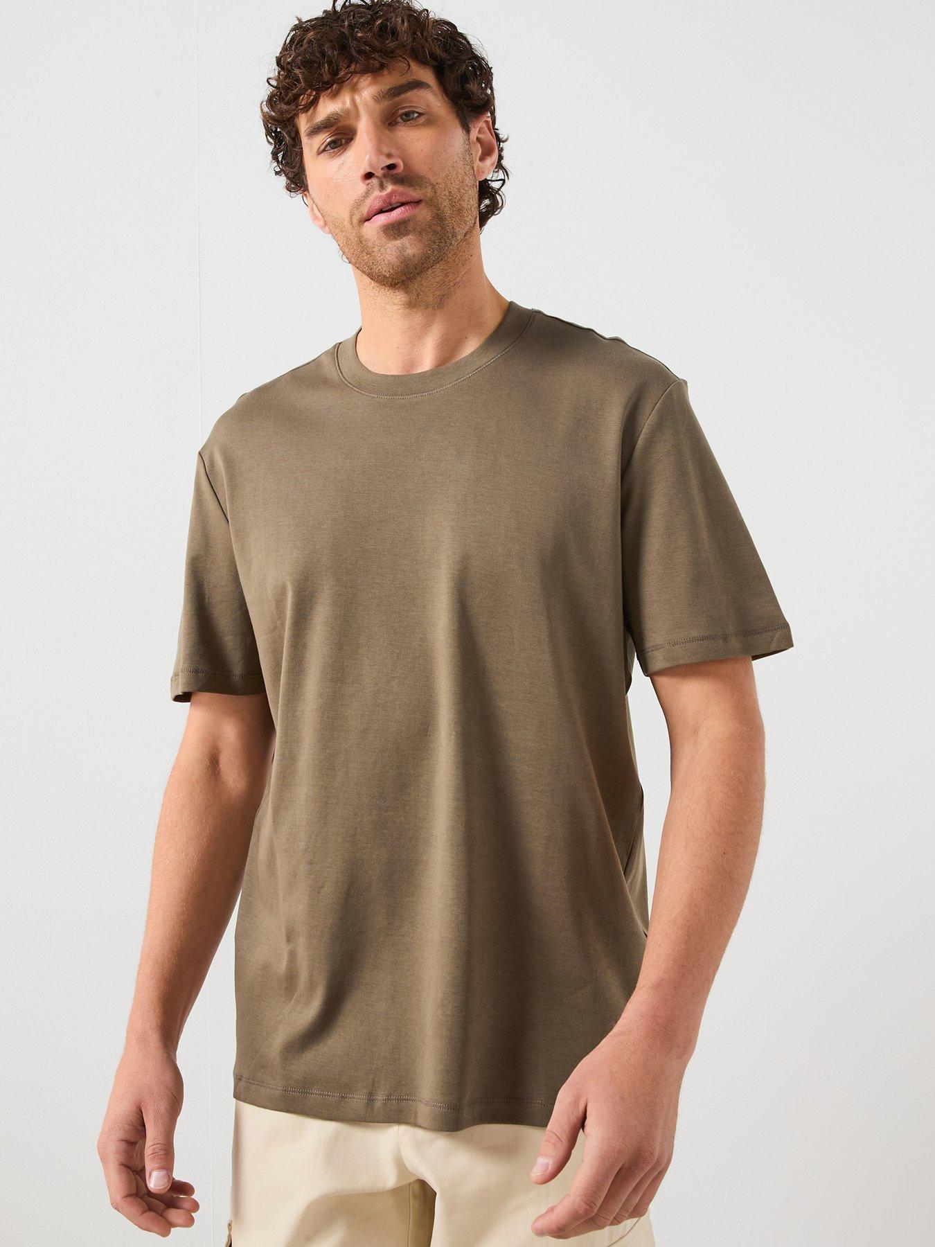 mango-kimi-crew-t-shirt-brown