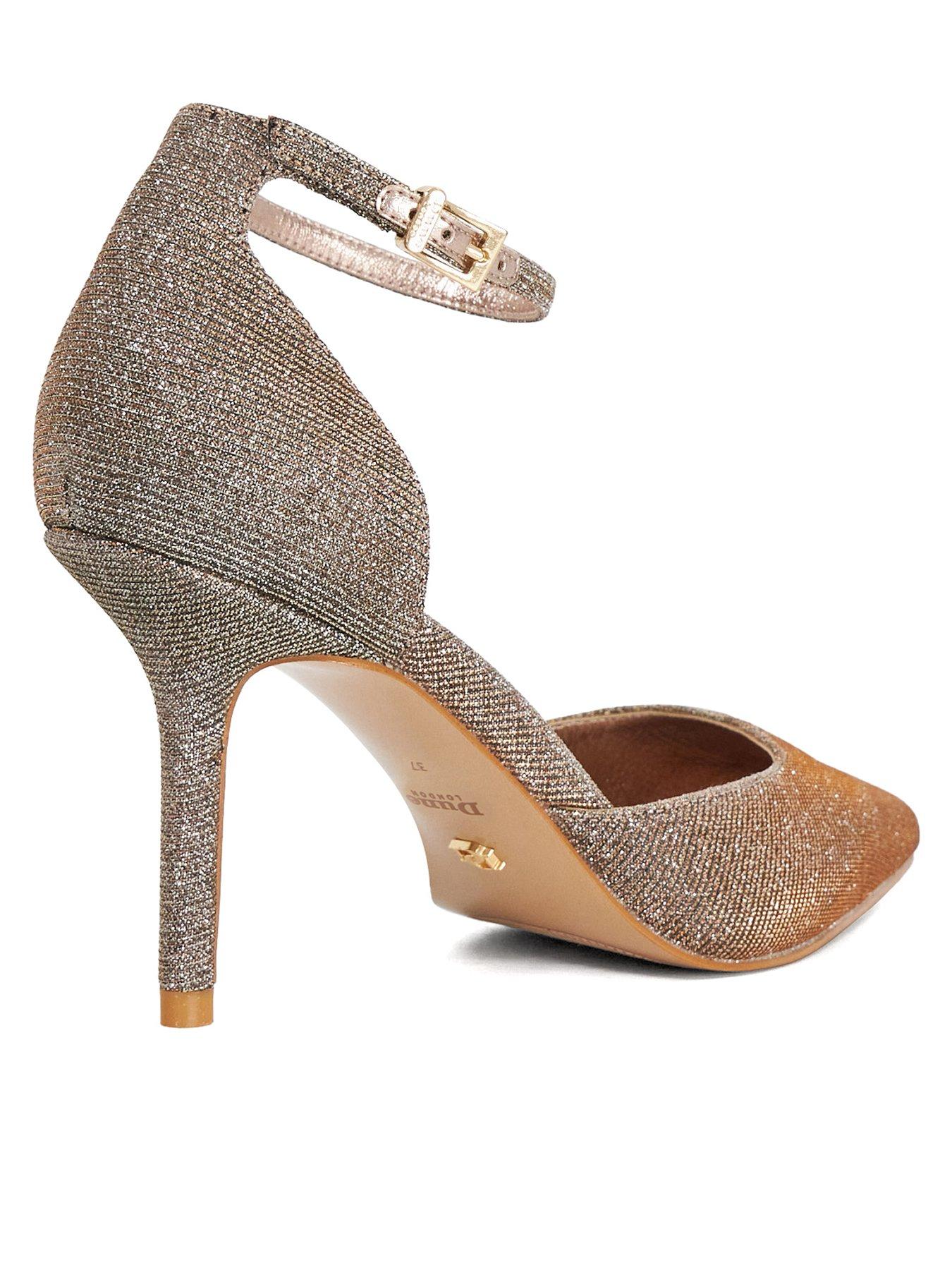 Image 3 of 5 of Dune London Calmness Pointed Toe Court Shoe - Bronze