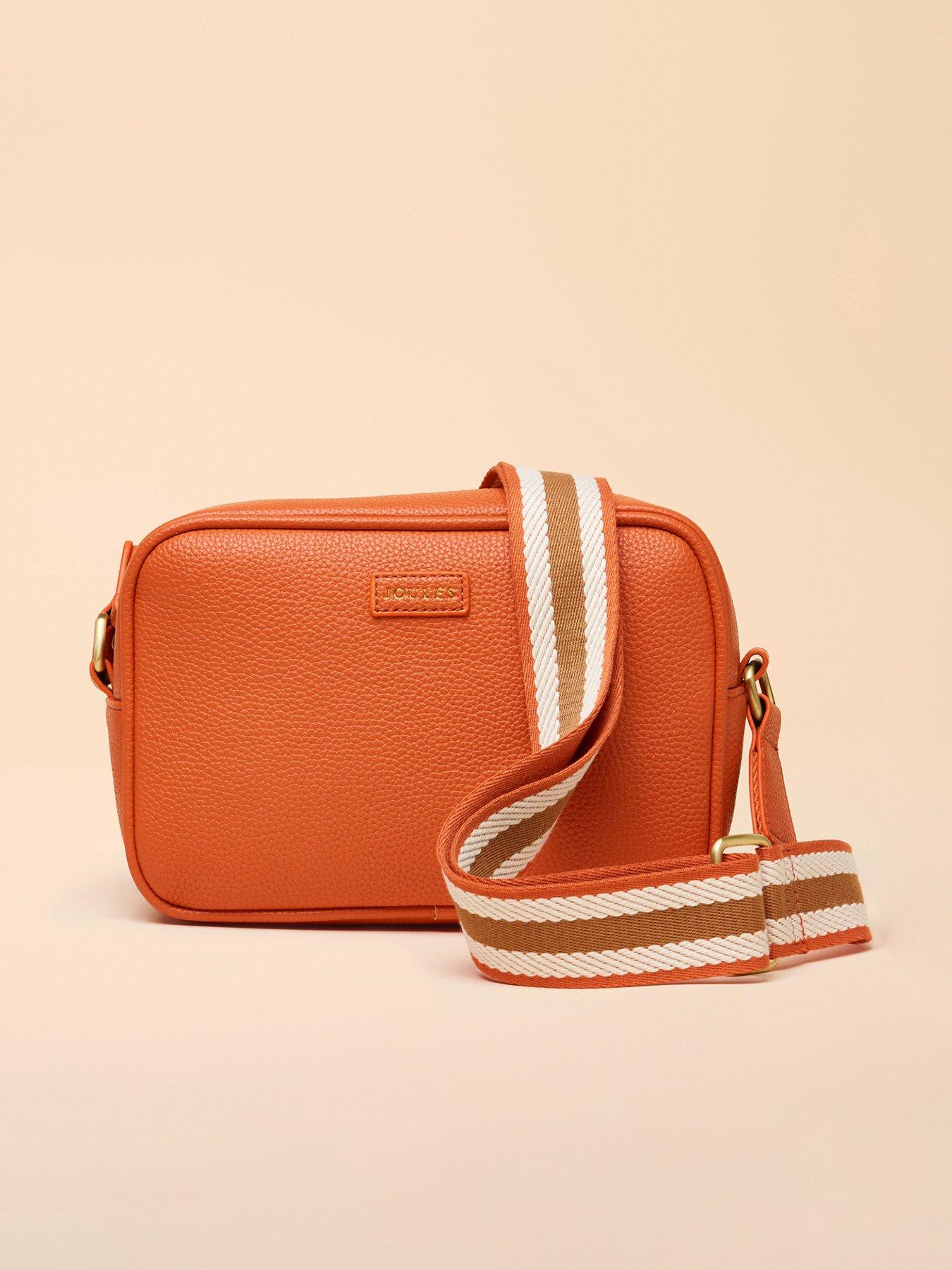 Image 1 of 4 of Joules Cross Body Bag - Orange