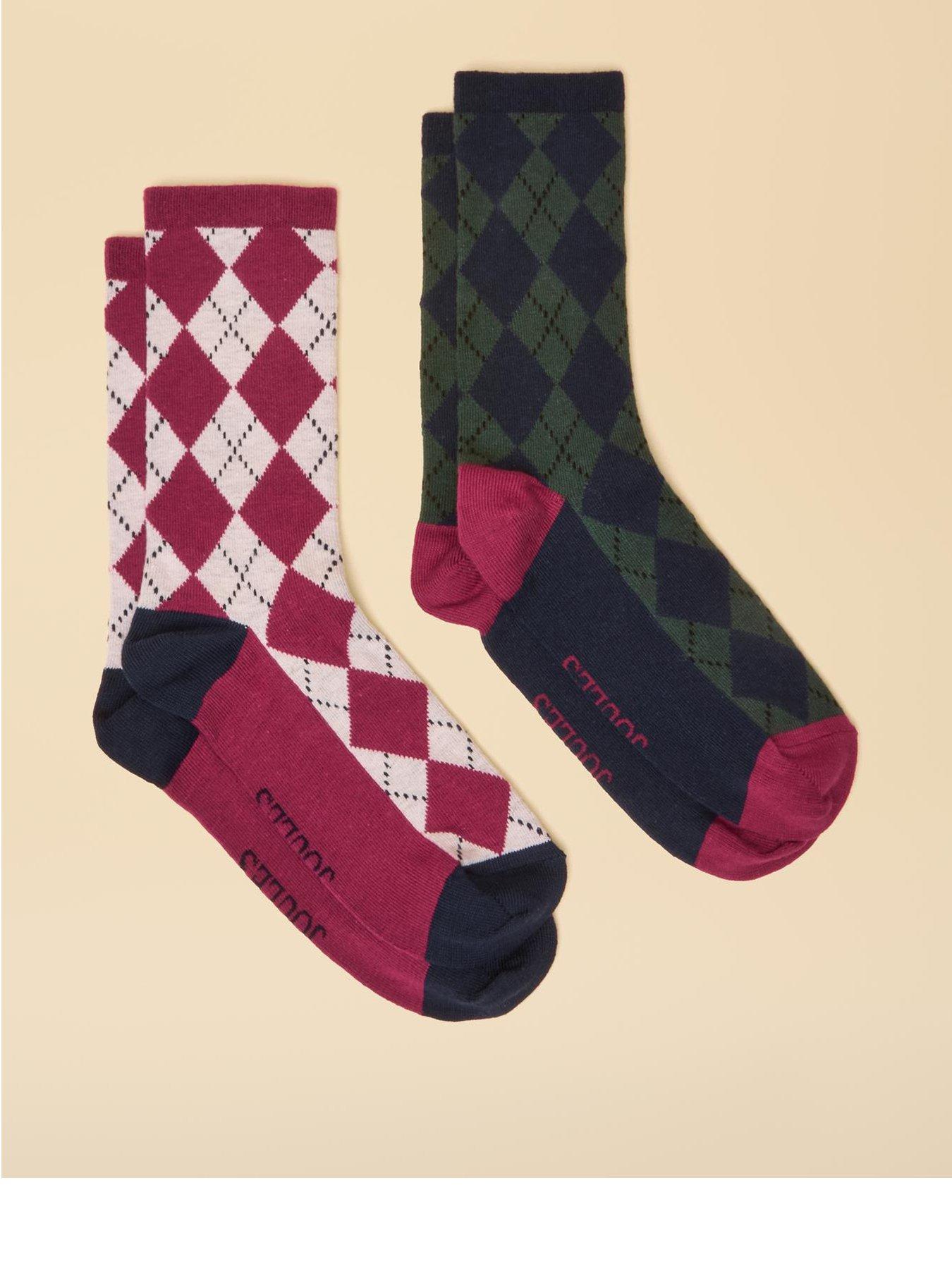 Joules Pack Of Two Socks - Multi