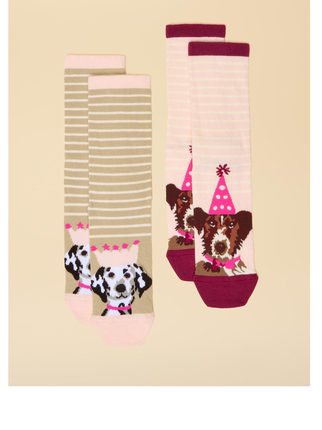 Joules Pack Of Two Socks - Ecru