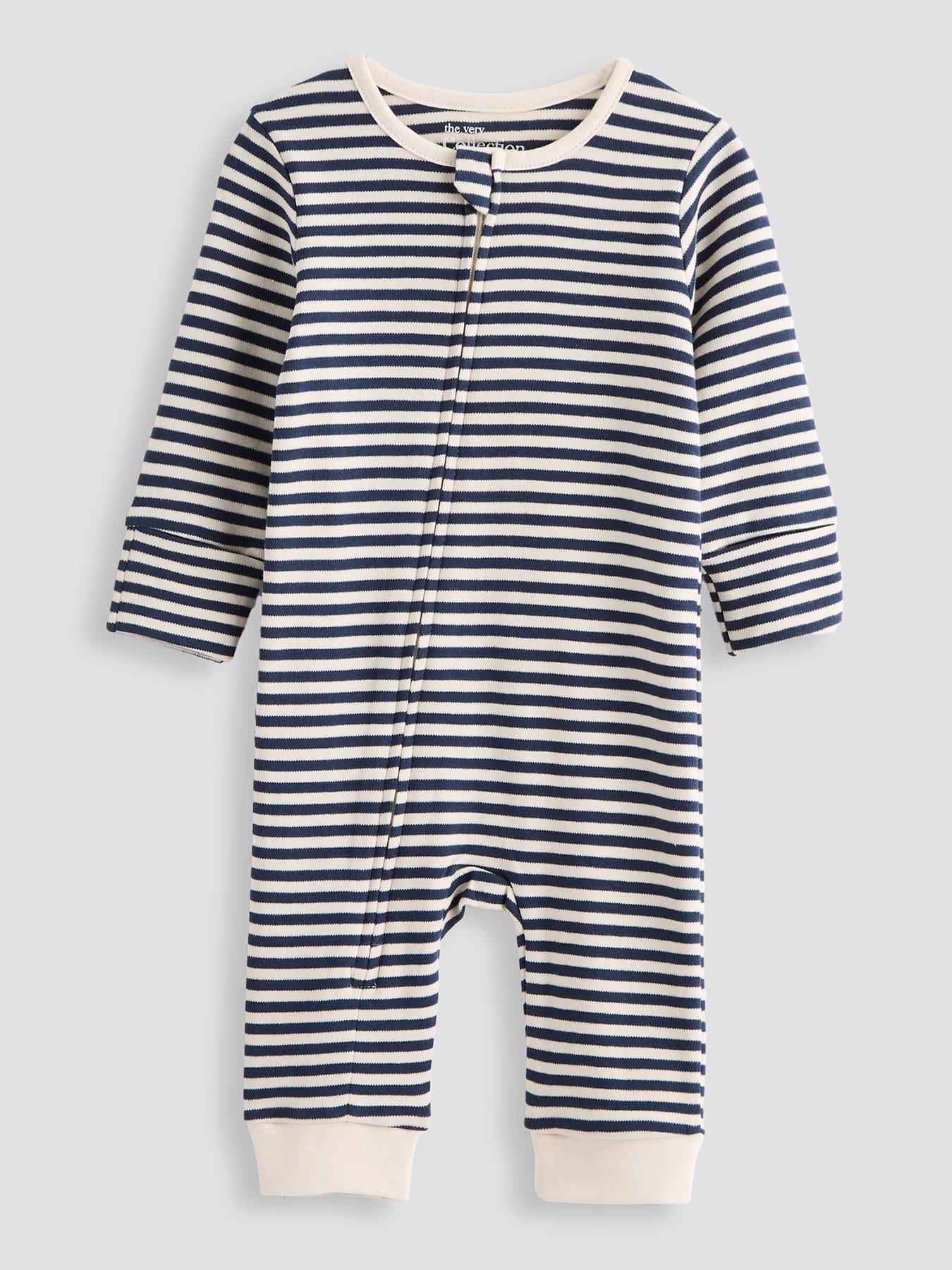 Image 3 of 6 of The Very Collection Unisex 3 Pack Life Is Sweet Footless Sleepsuits