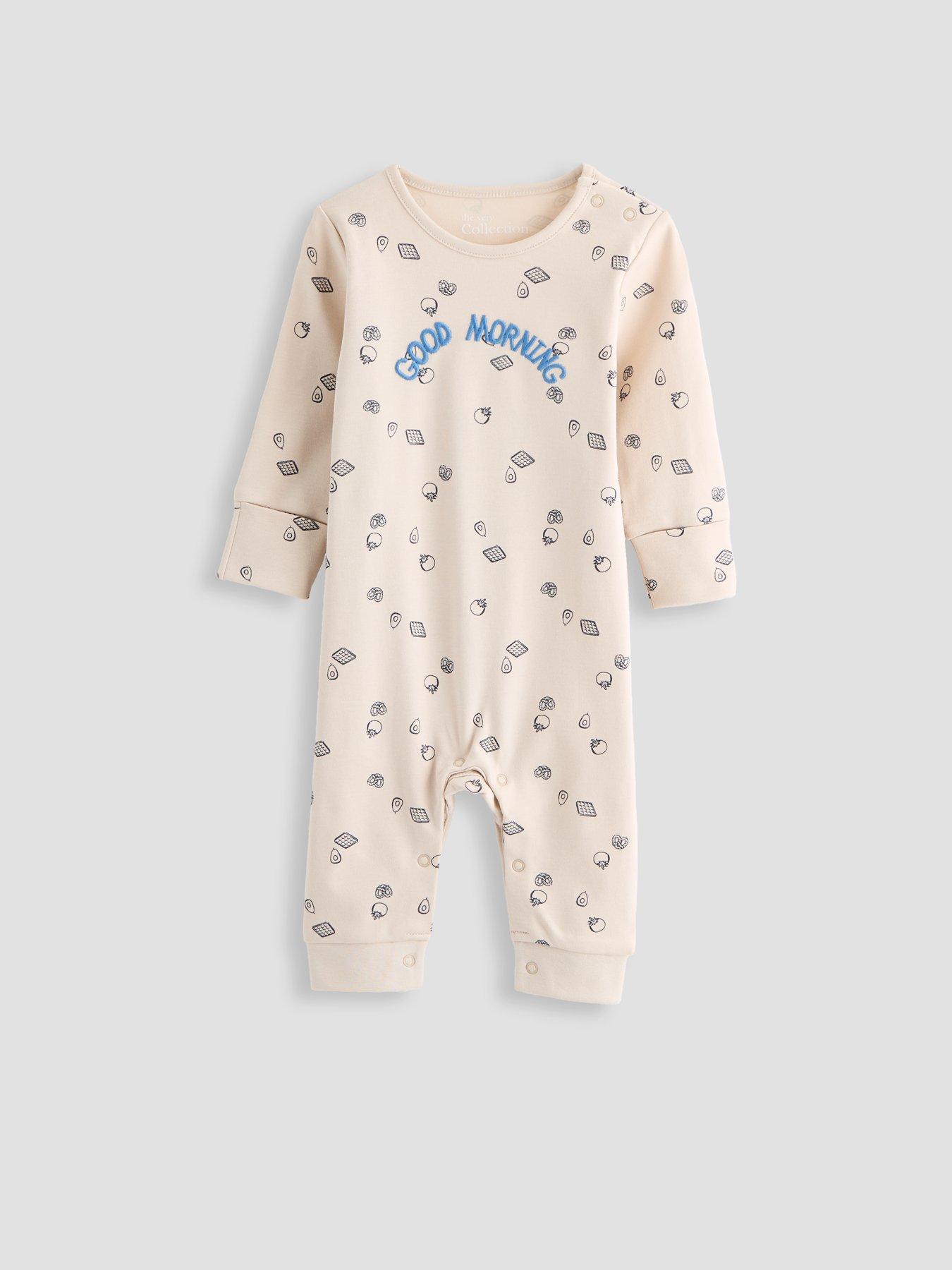 Image 4 of 6 of The Very Collection Unisex 3 Pack Life Is Sweet Footless Sleepsuits
