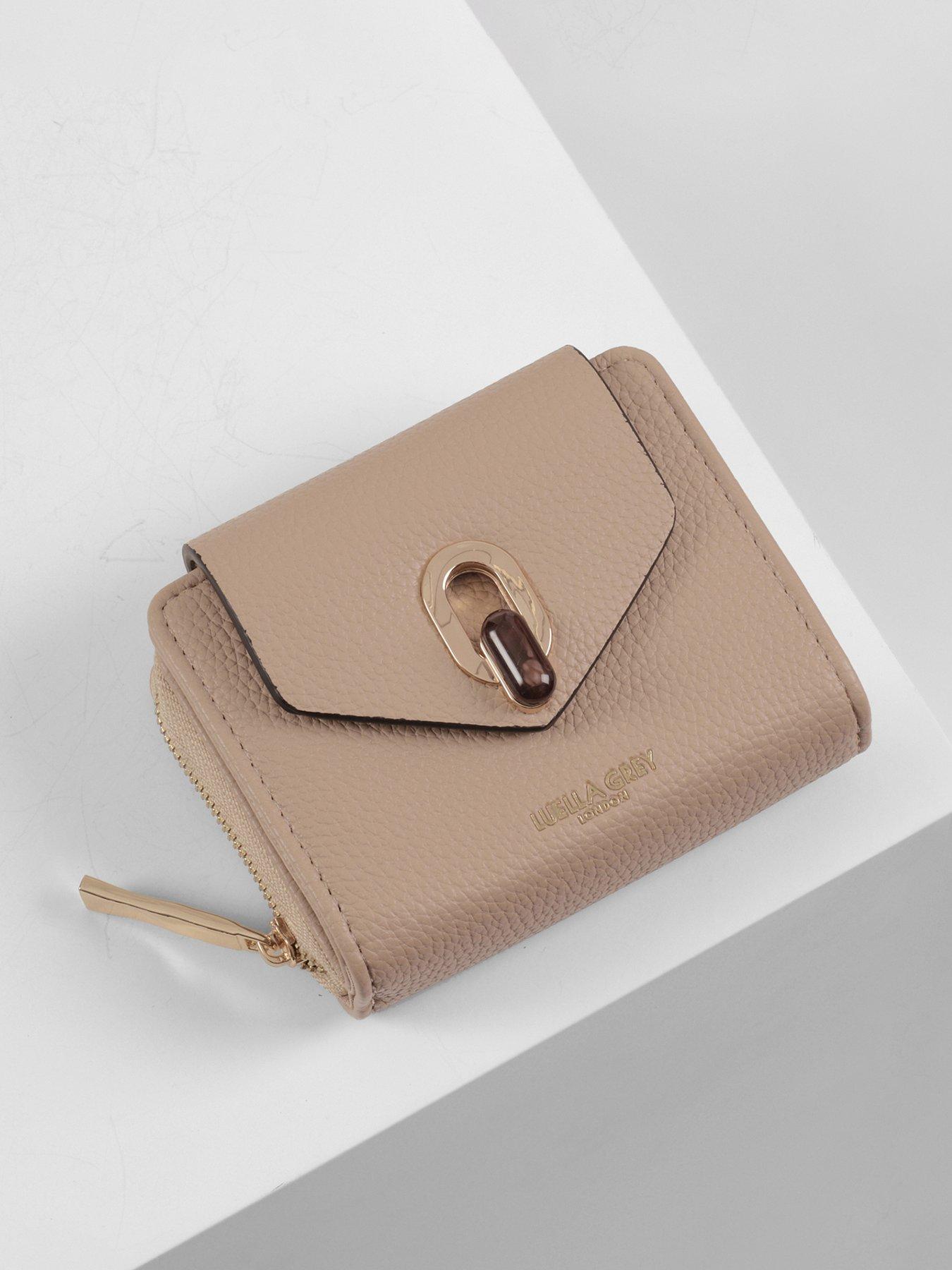  image of luella-grey-selina-mushroom-purse-beige