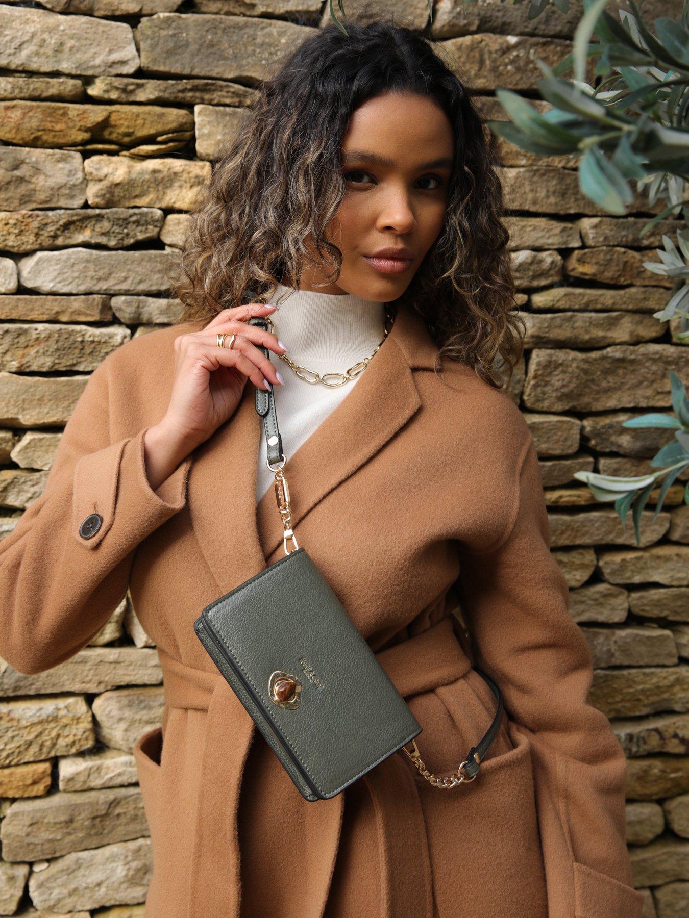 Luella Grey Eloise Khaki Phone Bag - Green