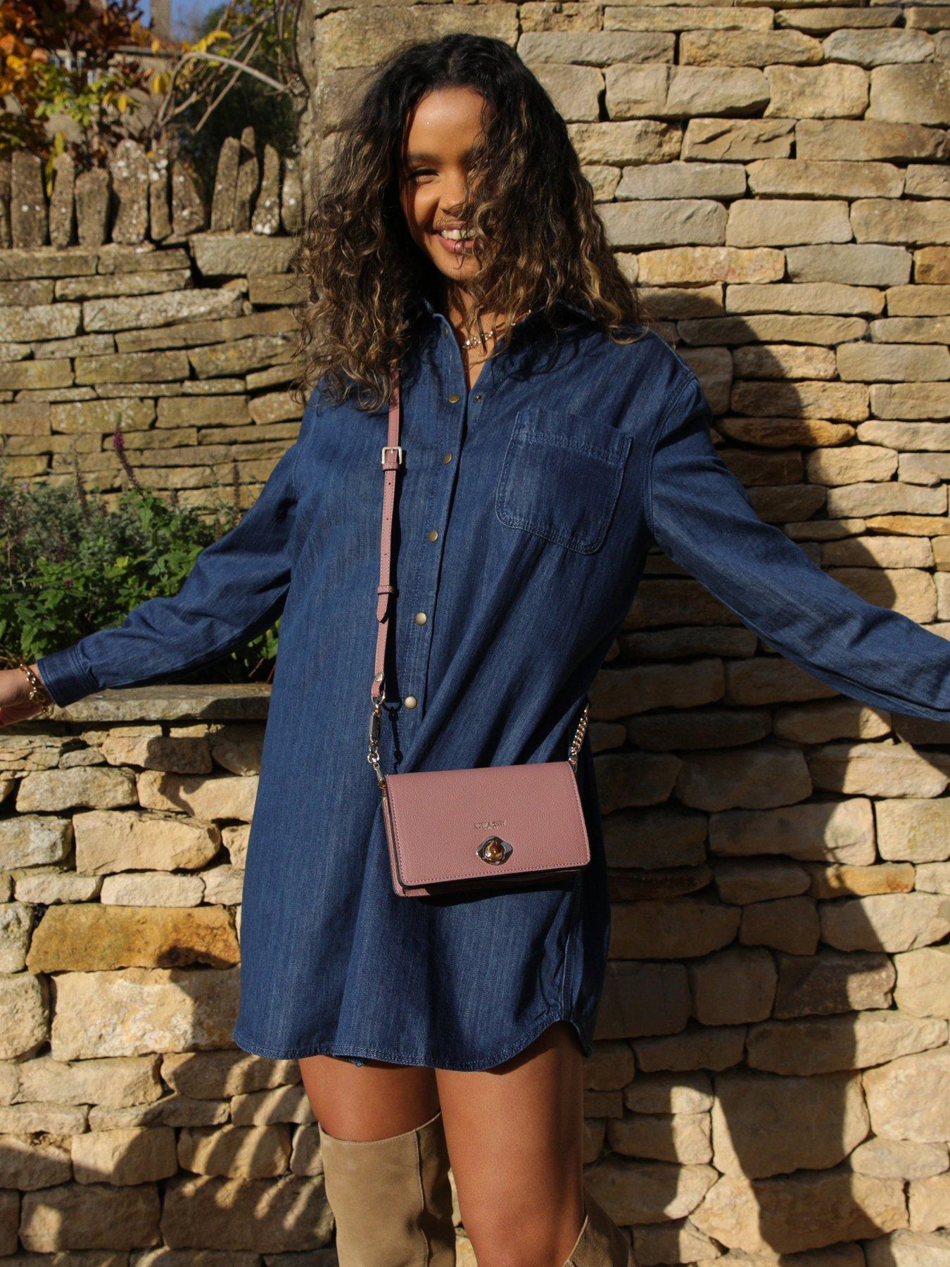 Luella Grey Eloise Pecan Phone Bag