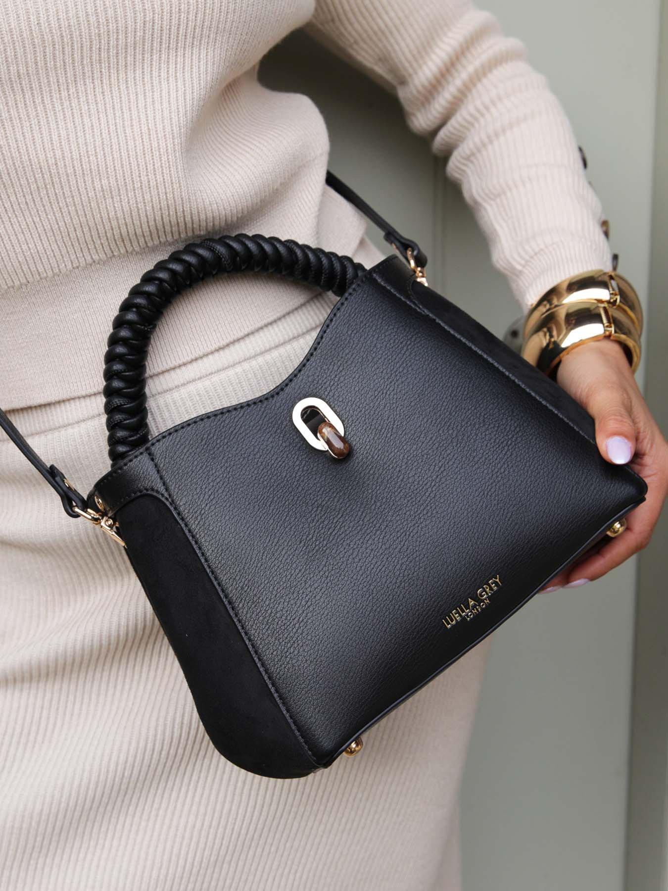  image of luella-grey-catherine-black-crossbody-bag-black