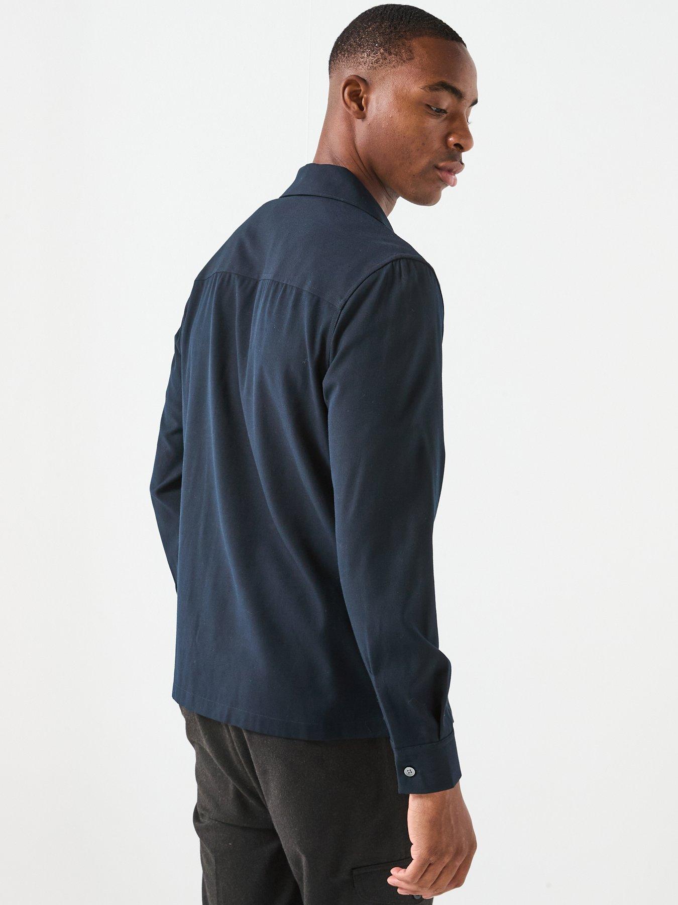 Image 2 of 6 of Mango Milton Cuban Collar Overshirt