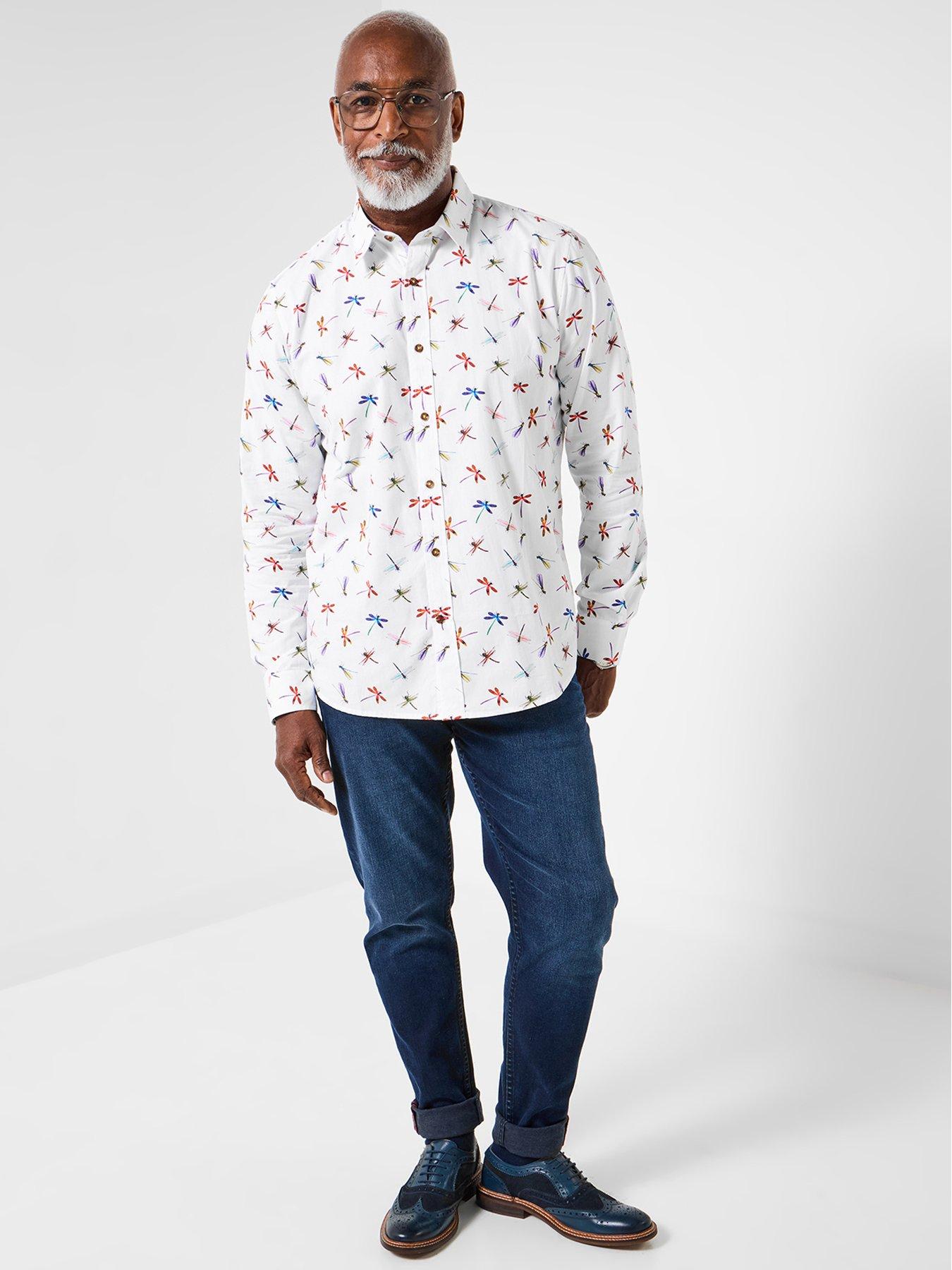 Image 3 of 6 of Joe Browns Dragonfly Print Long Sleeve Shirt