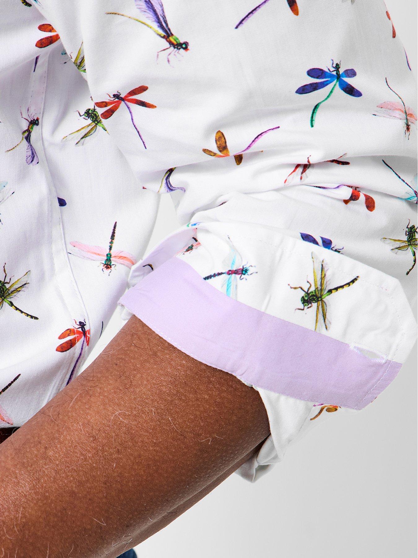 Image 5 of 6 of Joe Browns Dragonfly Print Long Sleeve Shirt