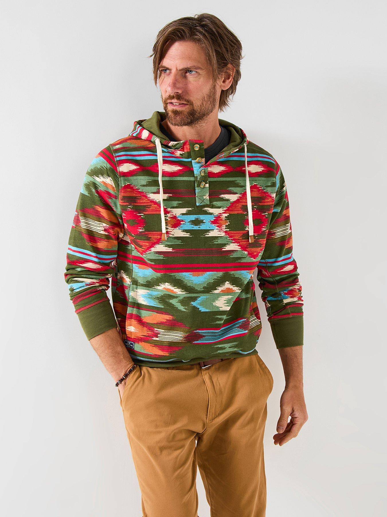 undefined Aztec Print Hoodie