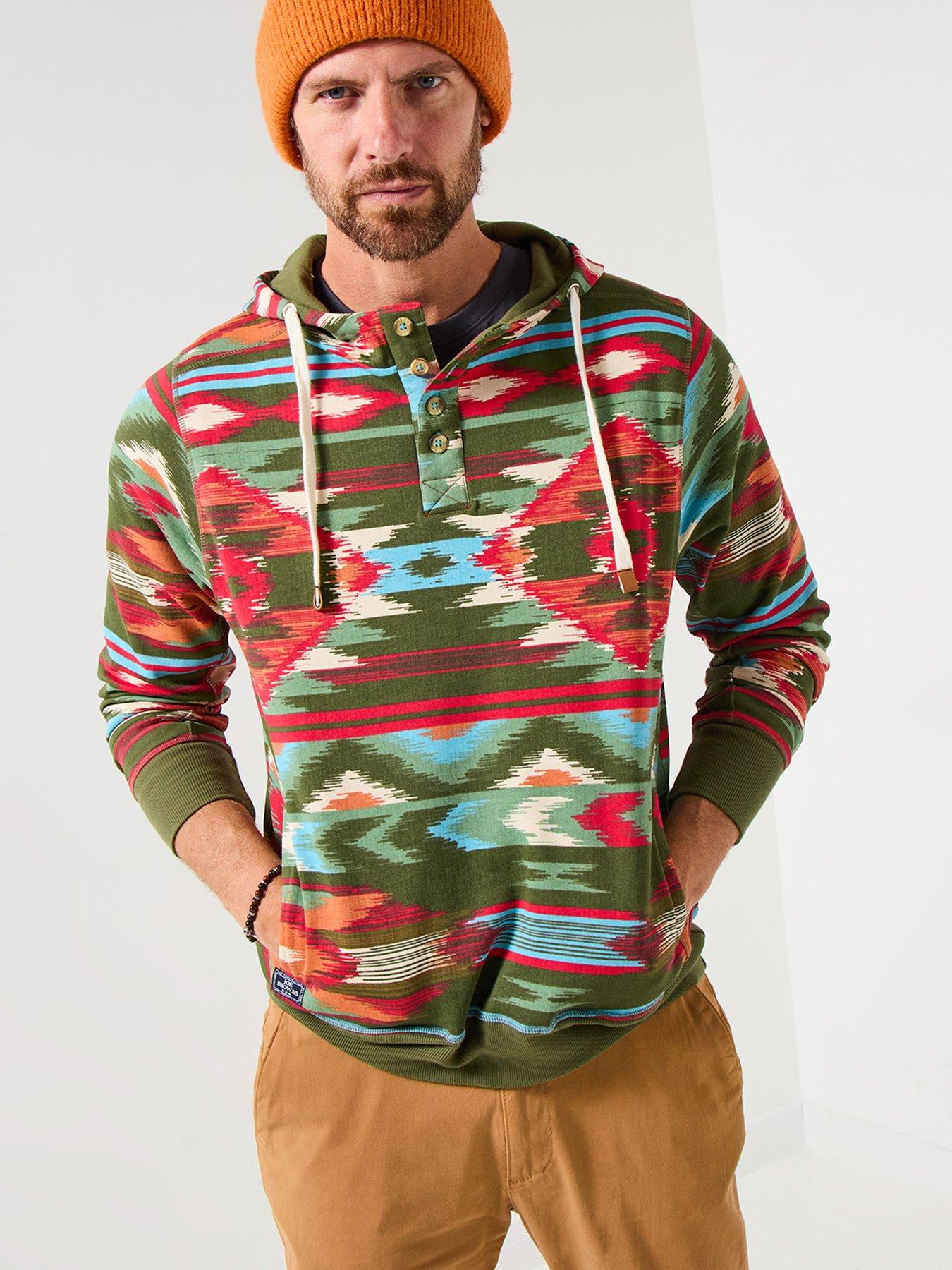 Image 4 of 6 of Joe Browns Aztec Print Hoodie