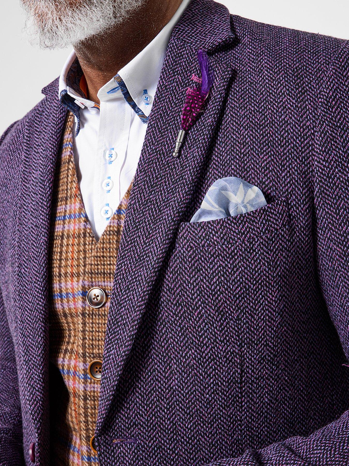 Image 4 of 6 of Joe Browns Purple Casual Blazer - Purple